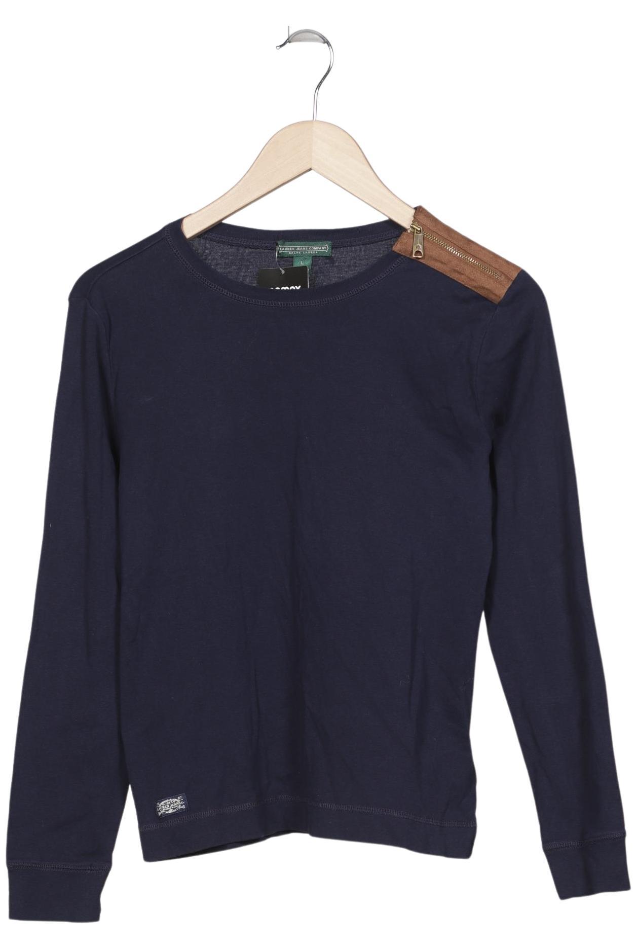 

Lauren Ralph Lauren Damen Langarmshirt, marineblau, Gr. 42