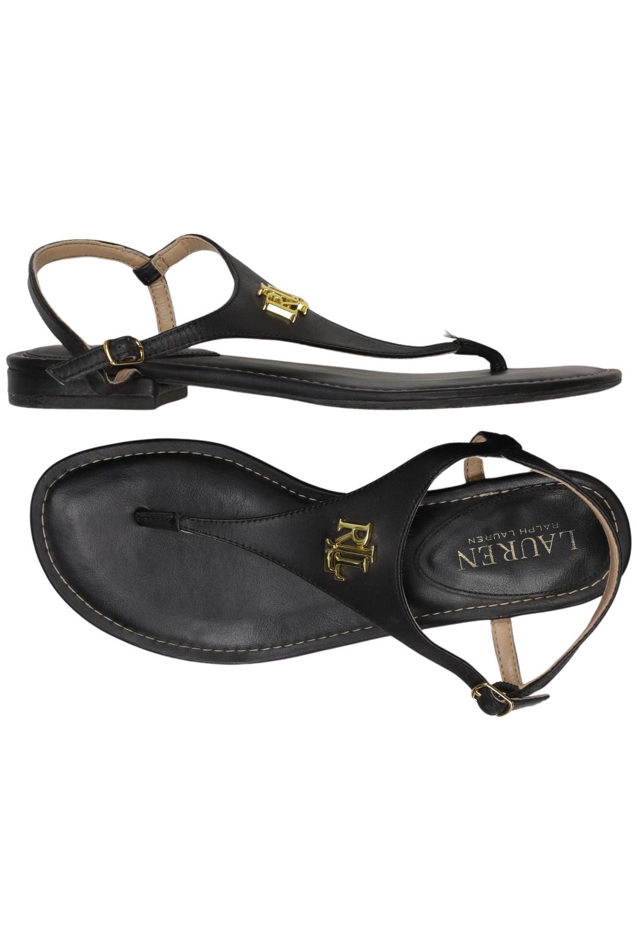 

Lauren Ralph Lauren Damen Sandale, schwarz, Gr. 38