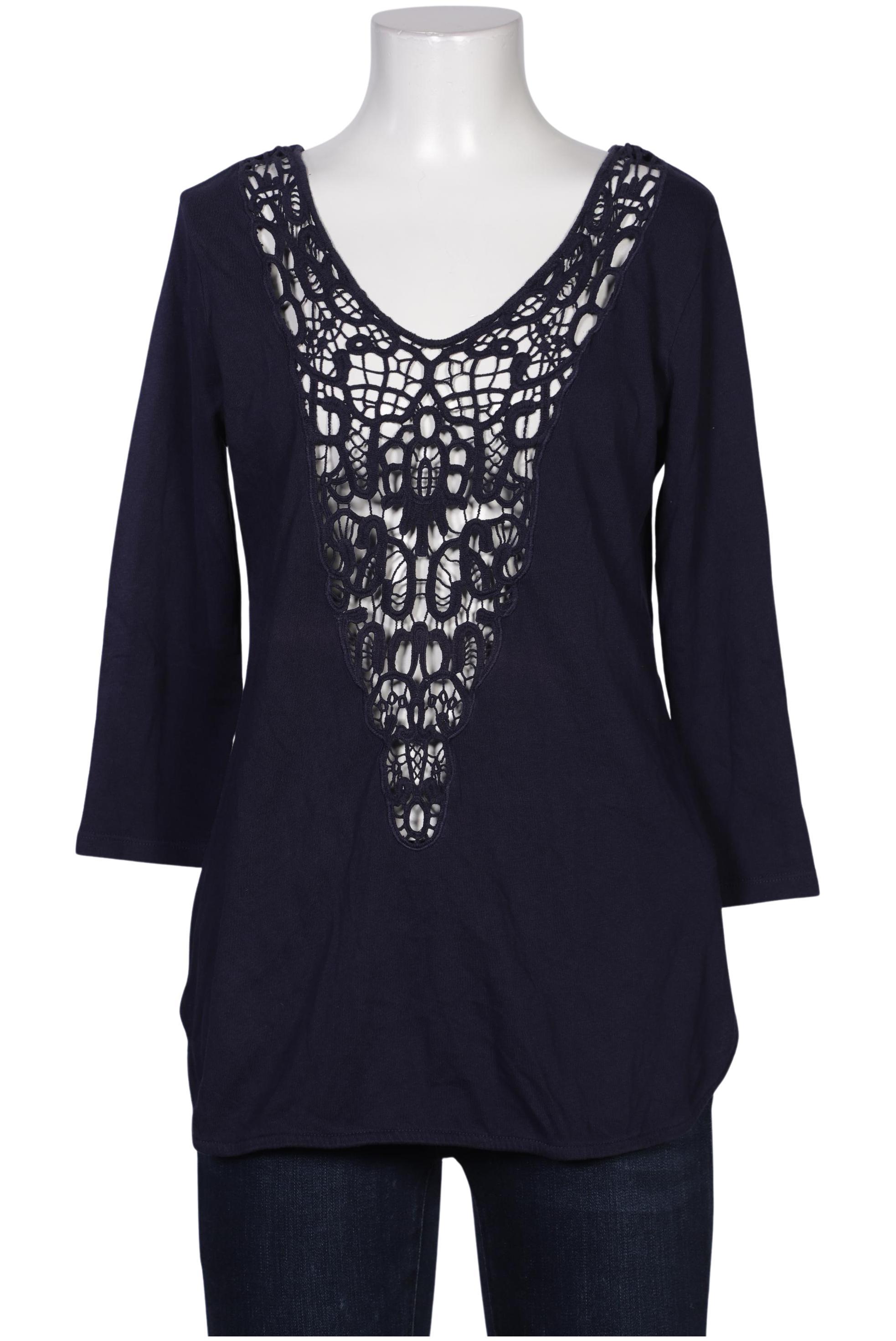 

Lauren Ralph Lauren Damen Langarmshirt, marineblau, Gr. 38