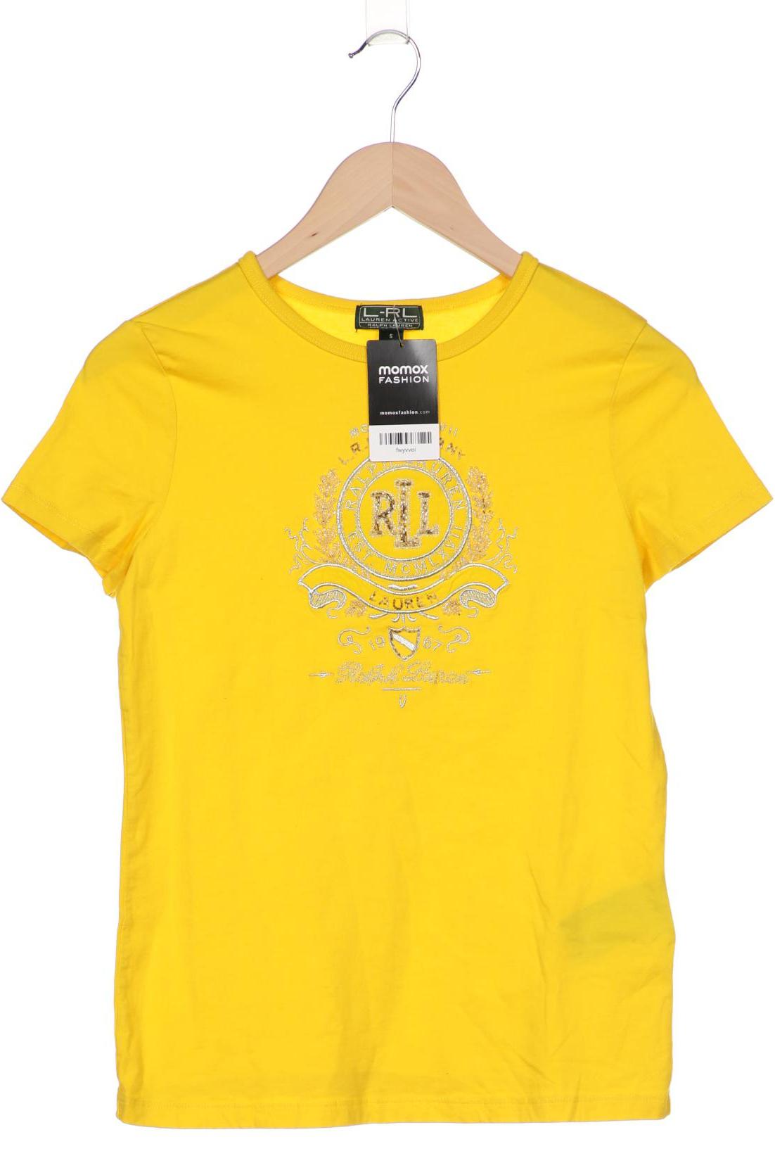 

Lauren Ralph Lauren Damen T-Shirt, gelb, Gr. 36