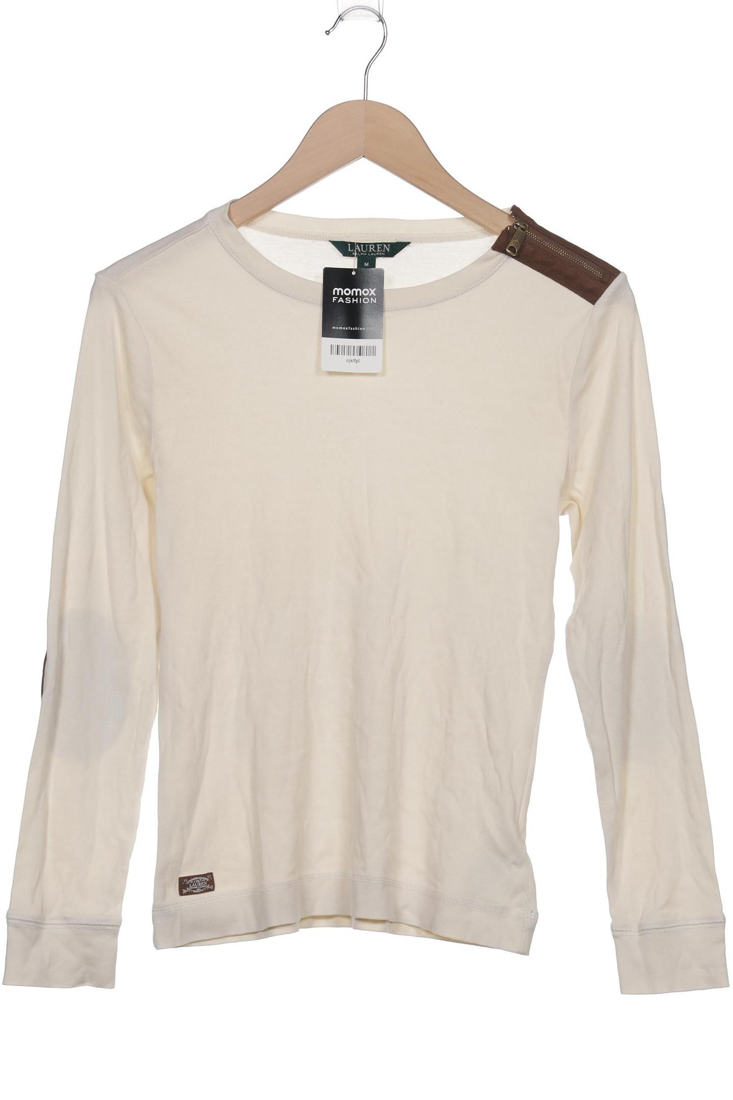 

Lauren Ralph Lauren Damen Langarmshirt, cremeweiß, Gr. 38