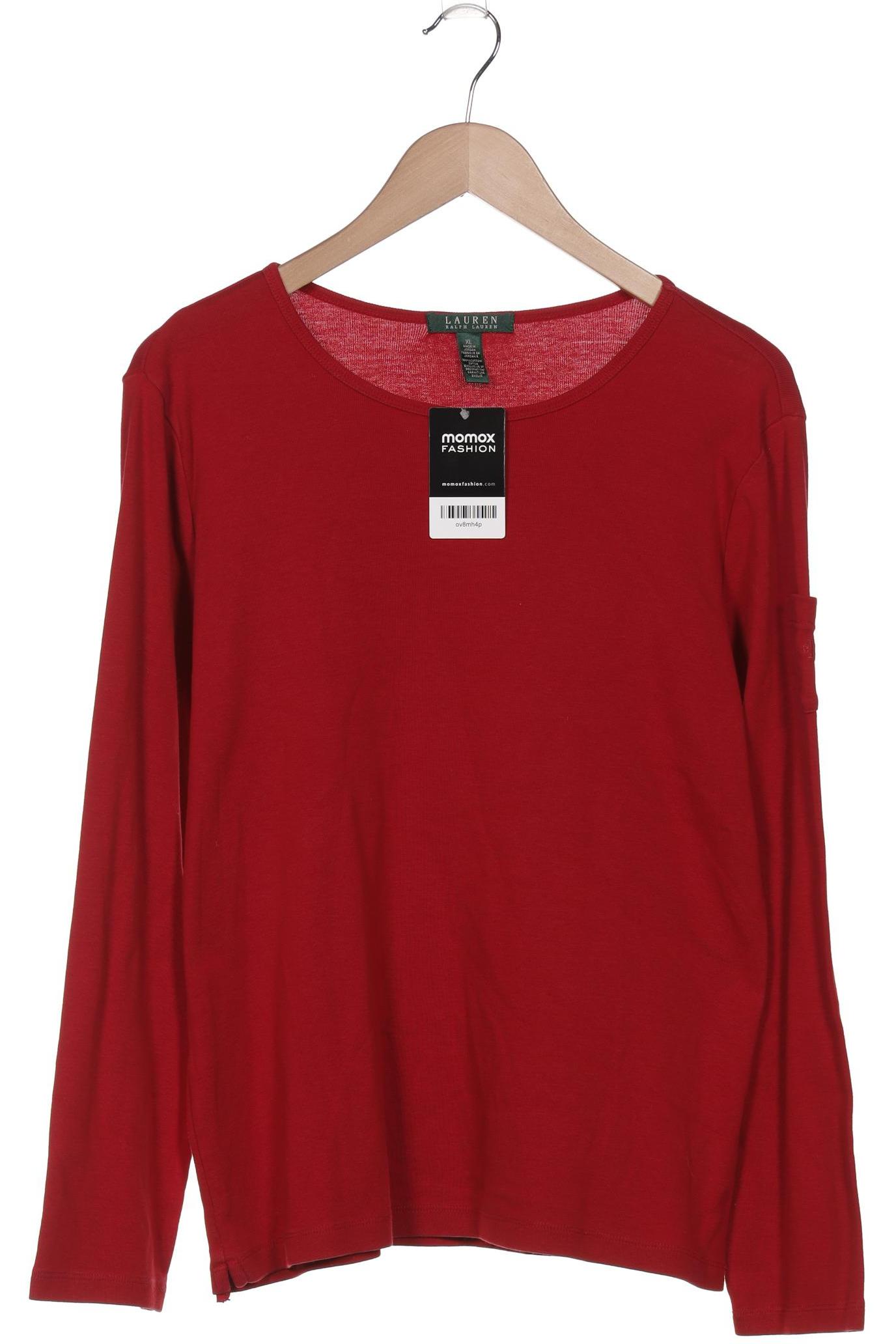 

Lauren Ralph Lauren Damen Langarmshirt, bordeaux, Gr. 44