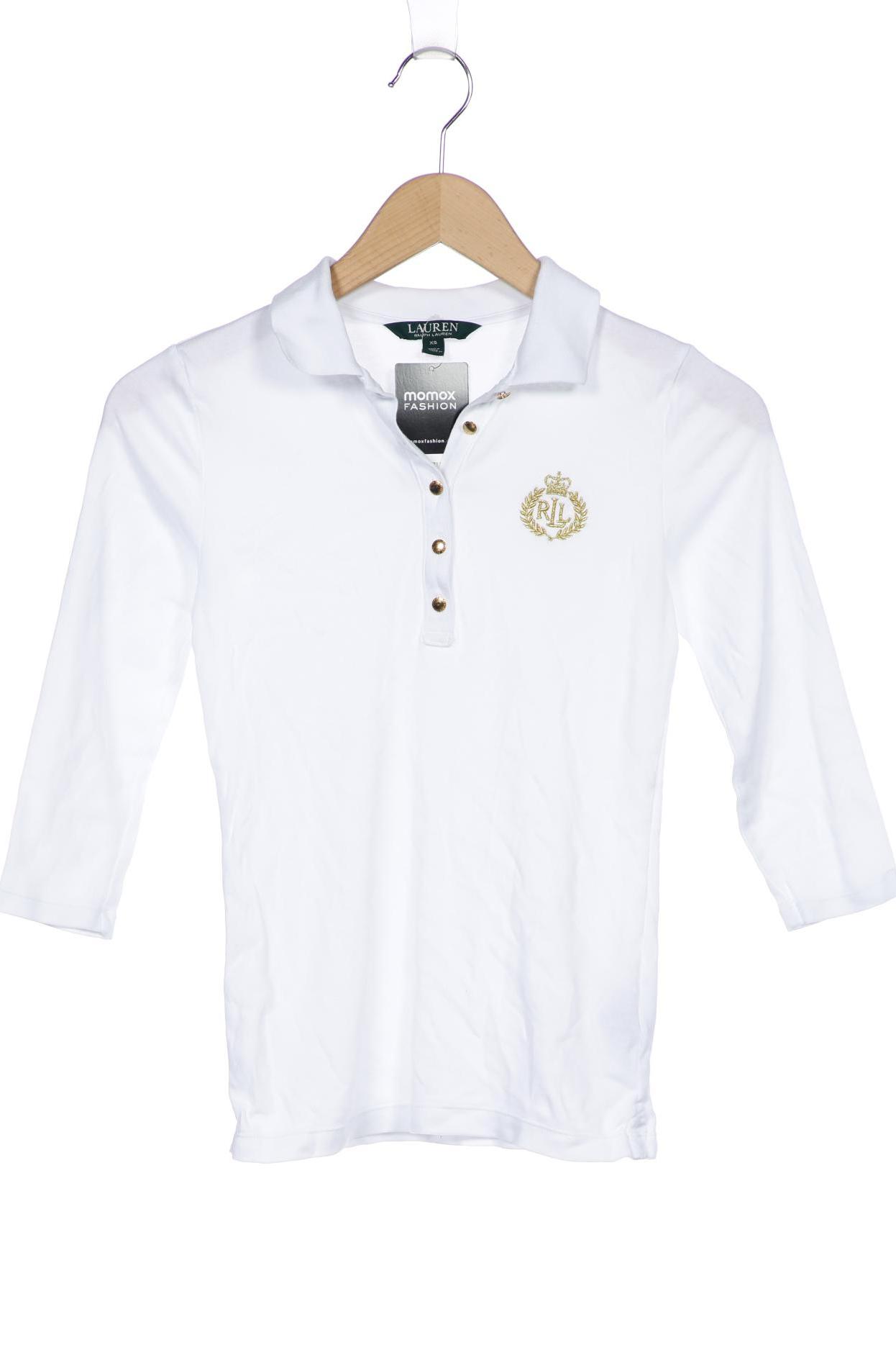 

Lauren Ralph Lauren Damen Langarmshirt, weiß, Gr. 34
