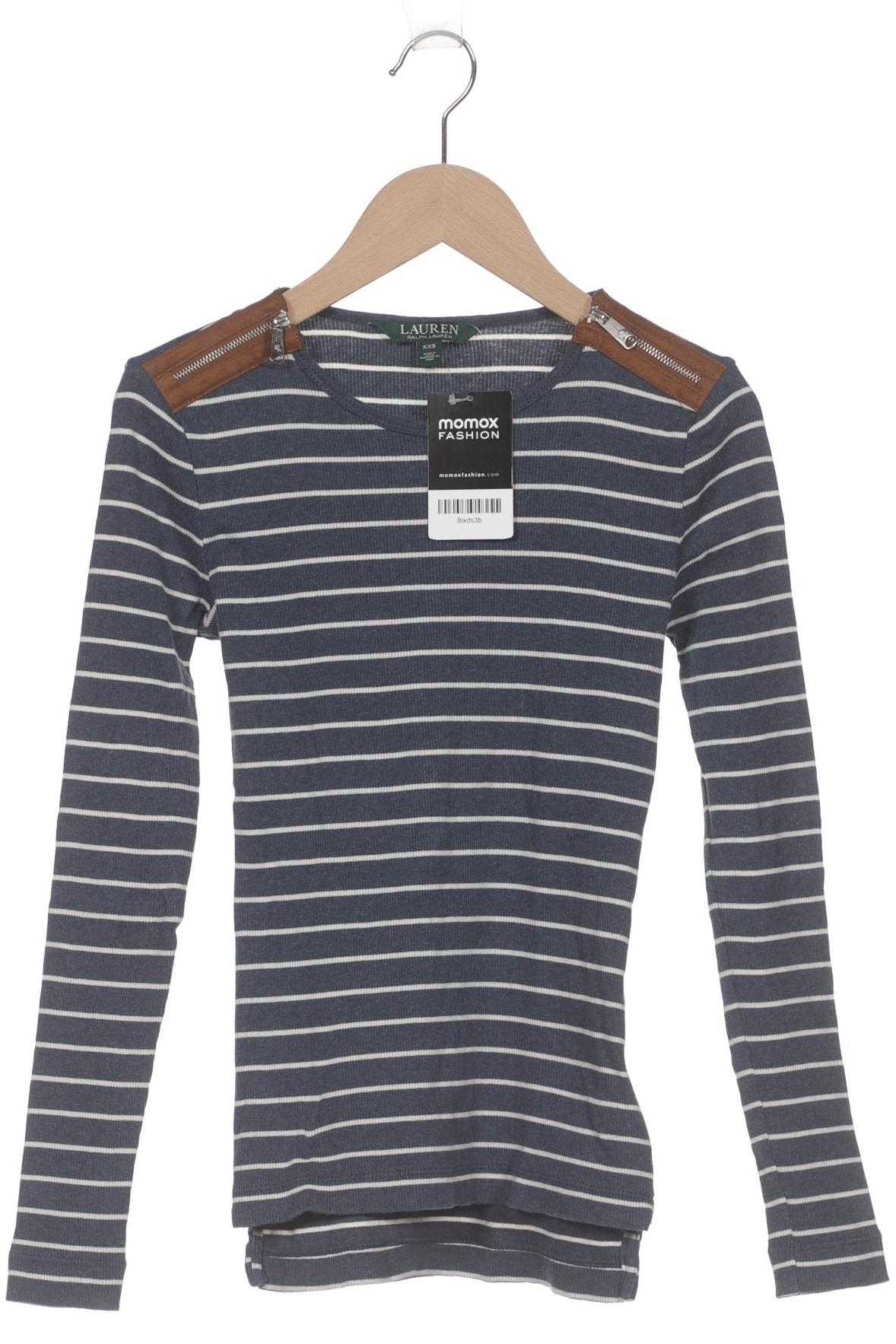 

Lauren Ralph Lauren Damen Langarmshirt, marineblau, Gr. 32