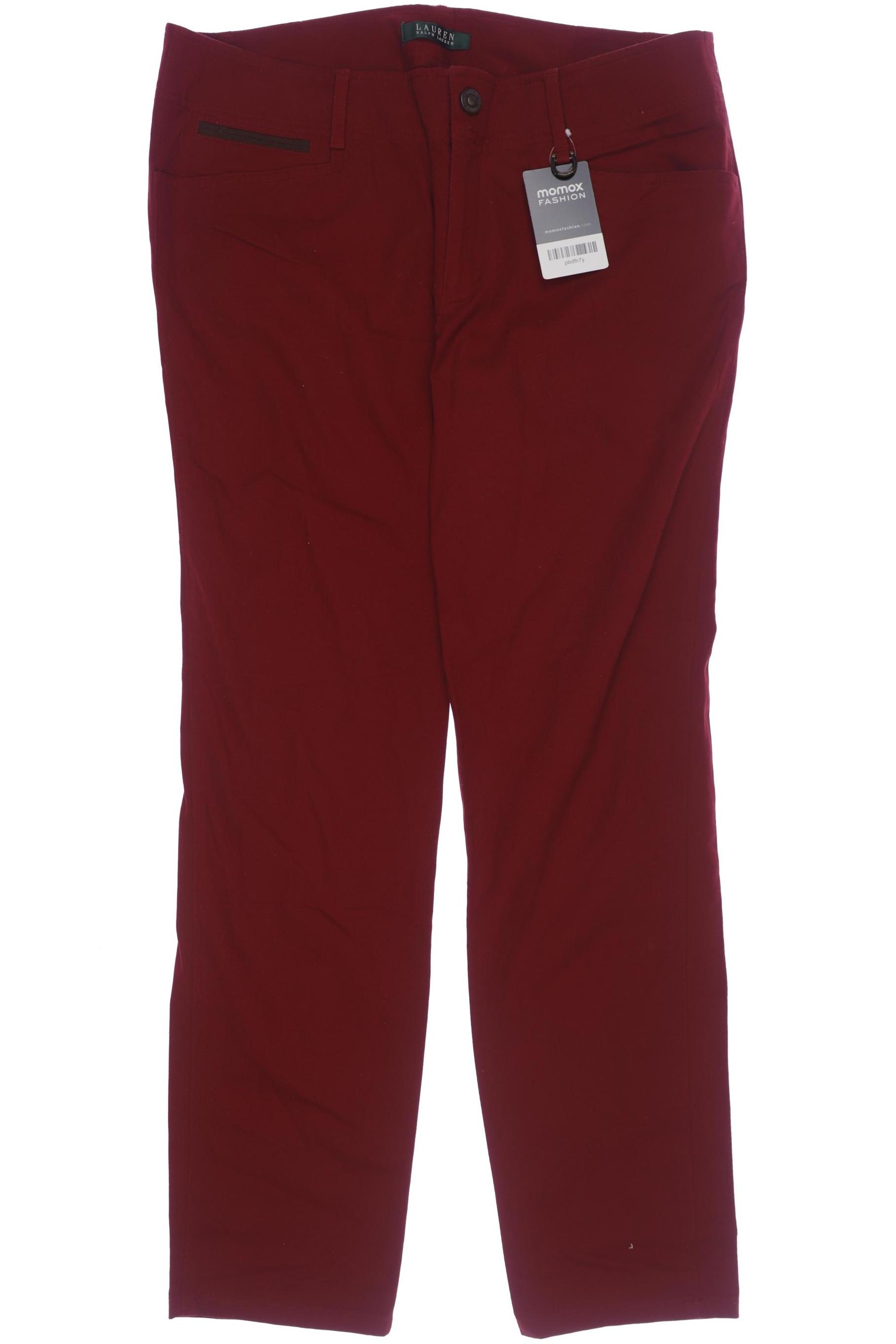 

Lauren Ralph Lauren Damen Jeans, bordeaux, Gr. 12