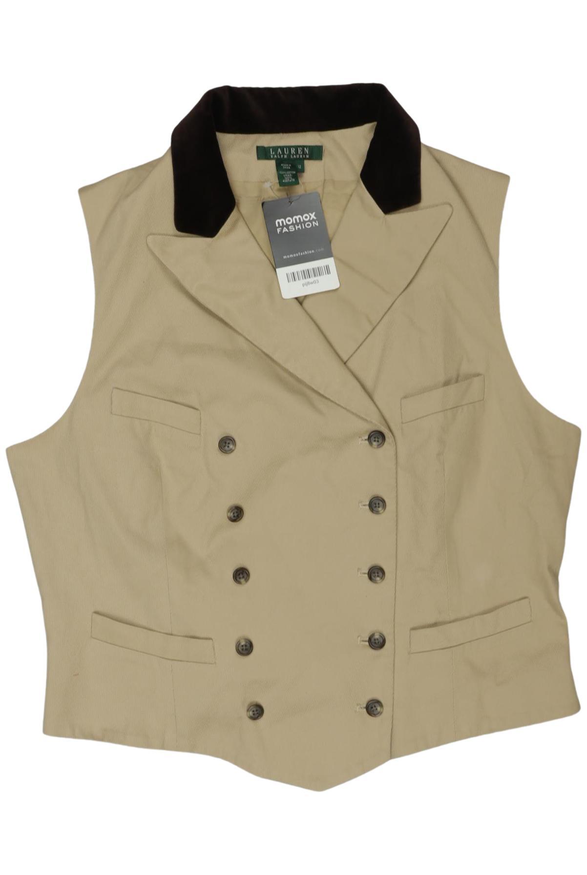 

Lauren Ralph Lauren Petite Damen Weste, beige, Gr. 12