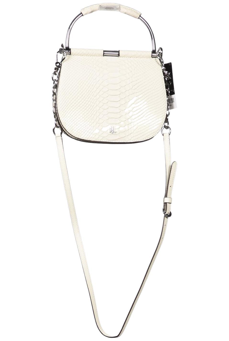 

Lauren Ralph Lauren Damen Handtasche, cremeweiß, Gr.