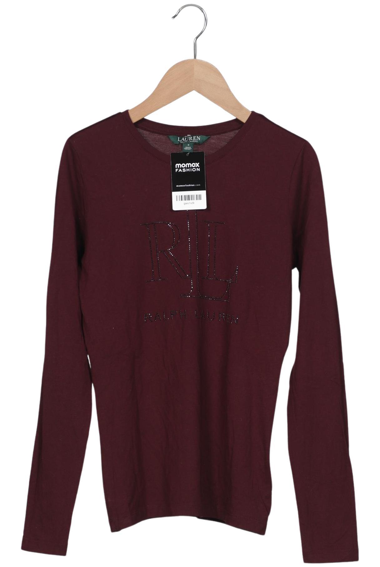 

Lauren Ralph Lauren Damen Langarmshirt, bordeaux, Gr. 36