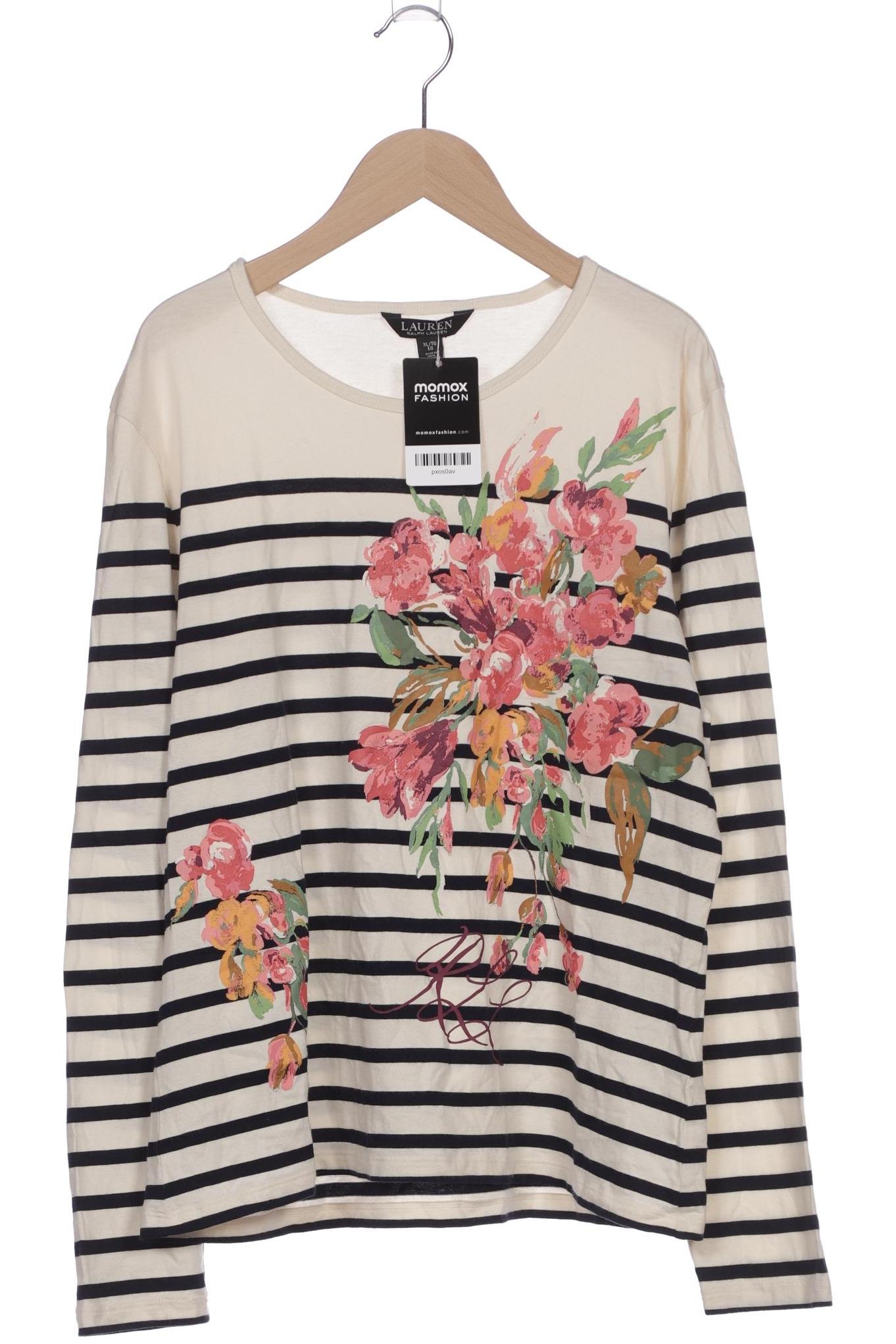 

Lauren Ralph Lauren Damen Langarmshirt, cremeweiß, Gr. 44