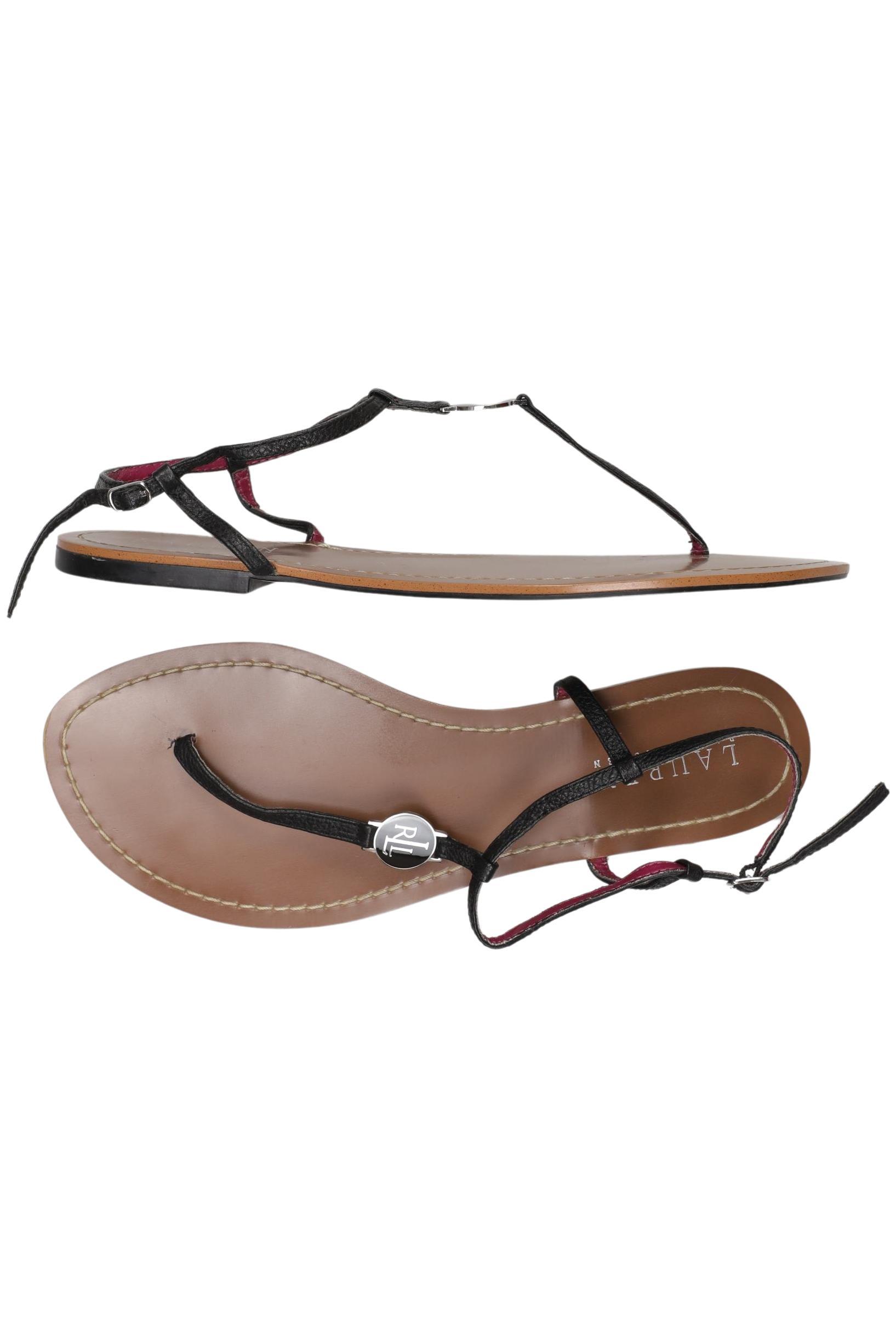 

Lauren Ralph Lauren Damen Sandale, schwarz, Gr. 8.5