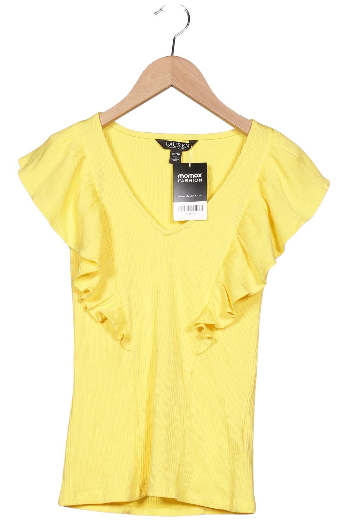 

Lauren Ralph Lauren Damen T-Shirt, gelb, Gr. 34