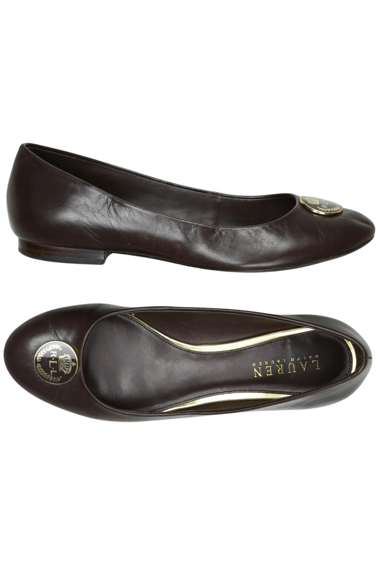 

Lauren Ralph Lauren Damen Ballerinas, braun, Gr. 8