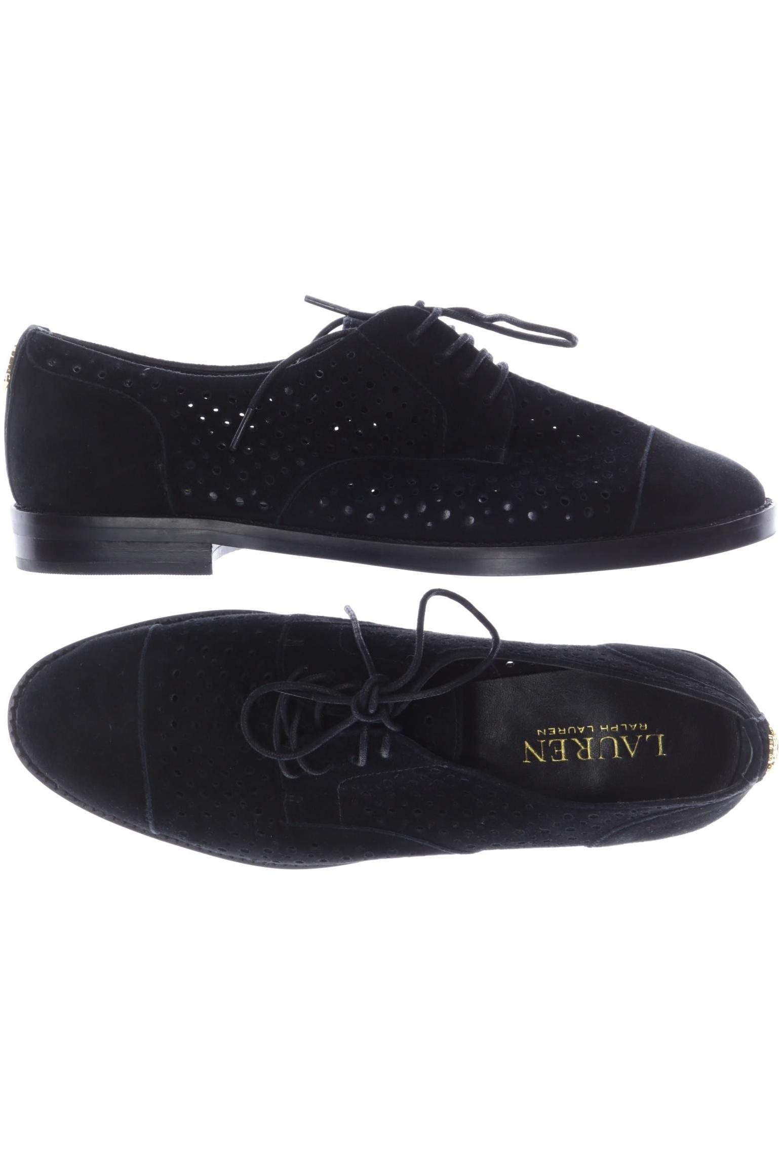 

Lauren Ralph Lauren Damen Halbschuh, schwarz, Gr. 5.5