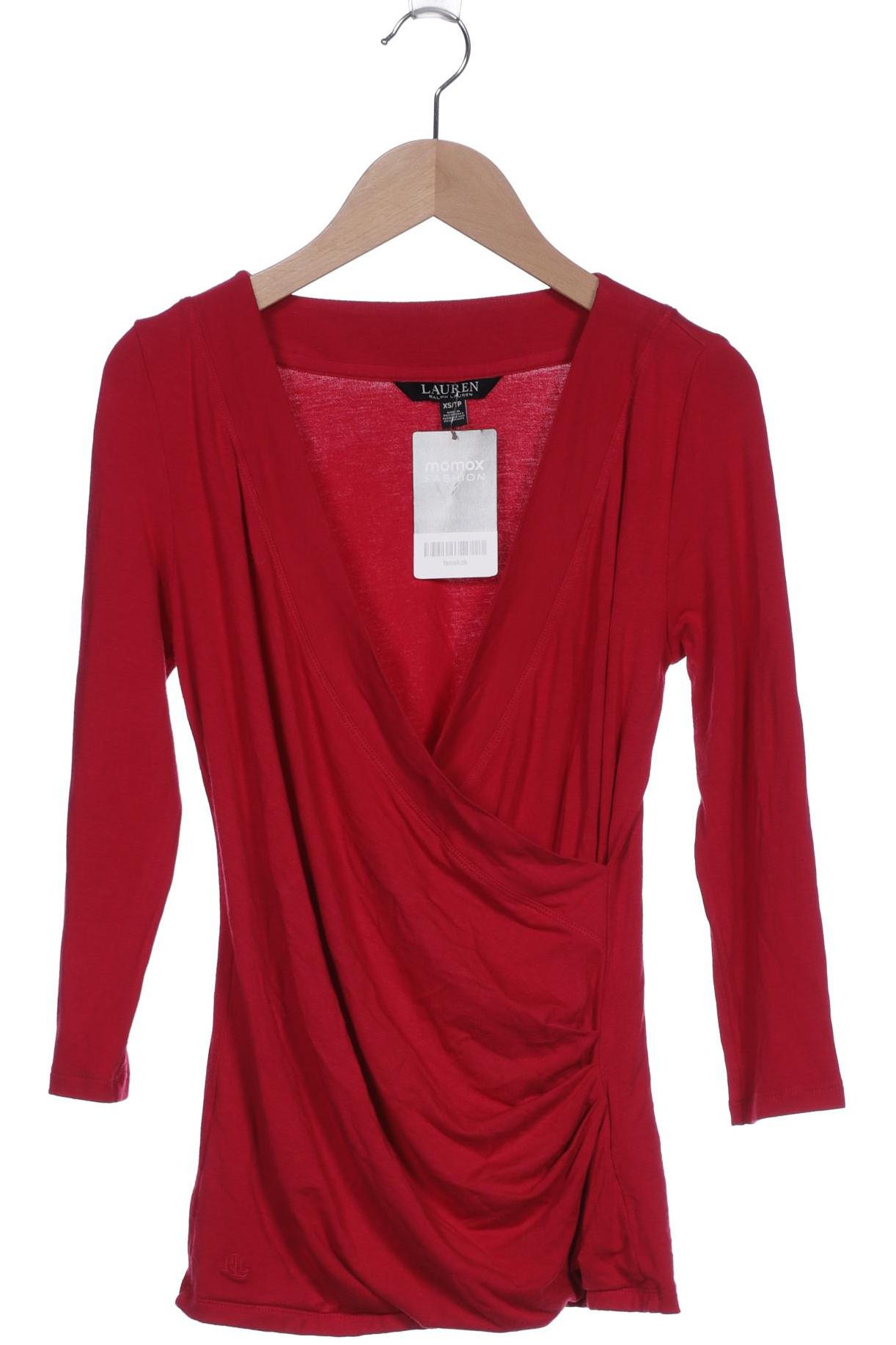 

Lauren Ralph Lauren Damen Langarmshirt, rot, Gr. 34