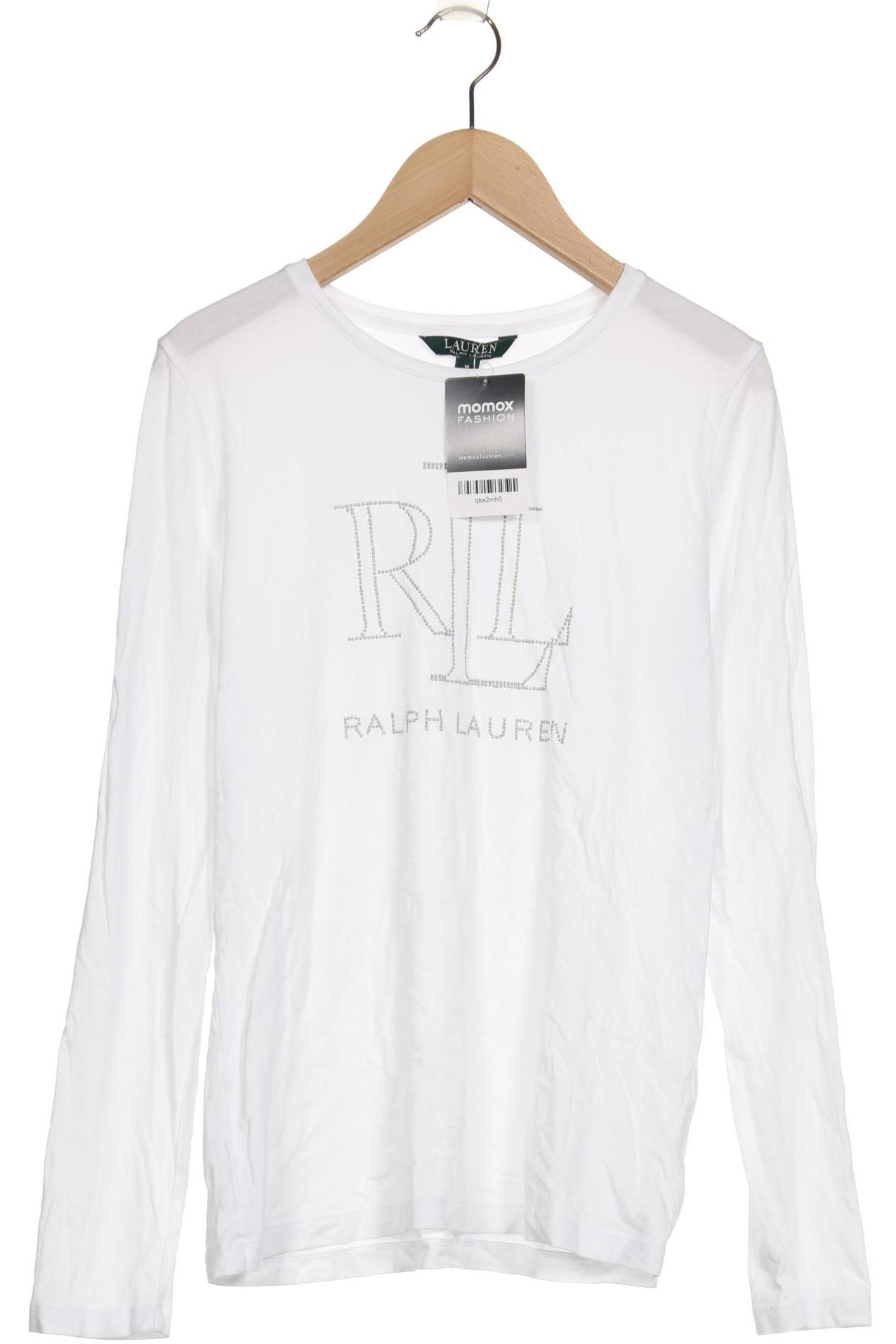 

Lauren Ralph Lauren Damen Langarmshirt, weiß, Gr. 38