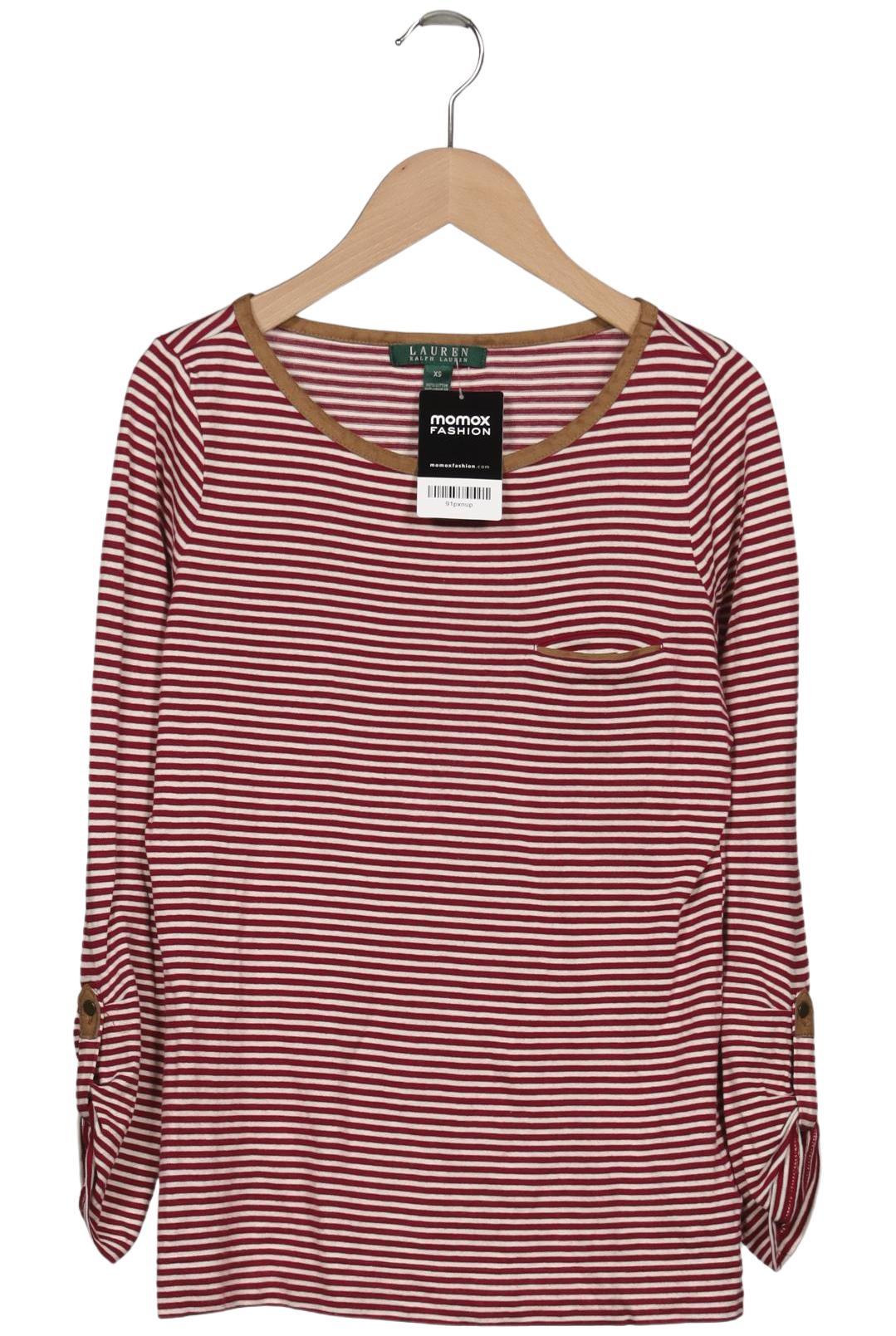 

Lauren Ralph Lauren Damen Langarmshirt, bordeaux, Gr. 34