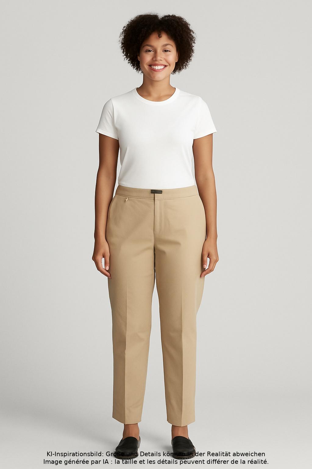 

Lauren Ralph Lauren Damen Stoffhose, beige, Gr. 22