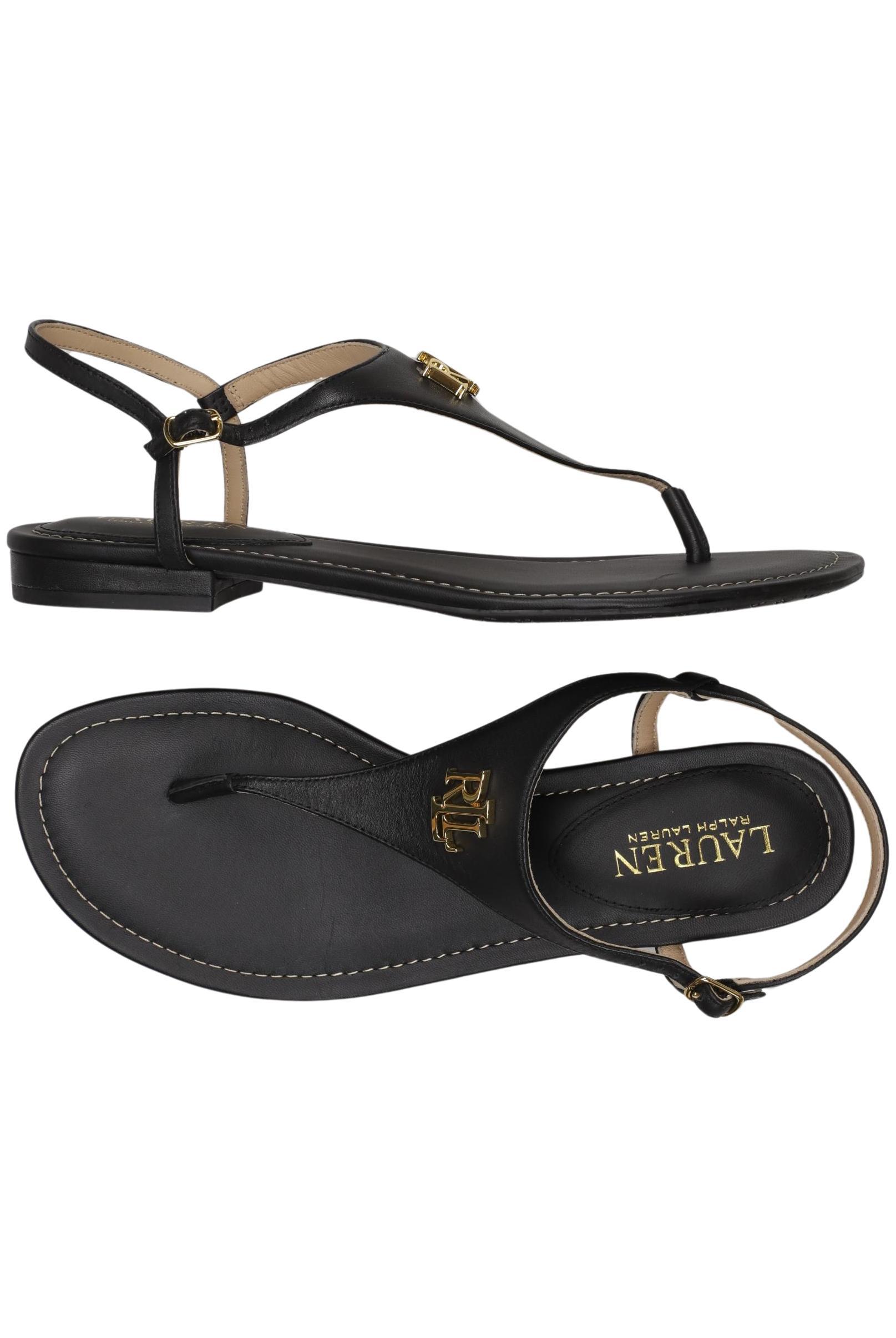 

Lauren Ralph Lauren Damen Sandale, schwarz, Gr. 40