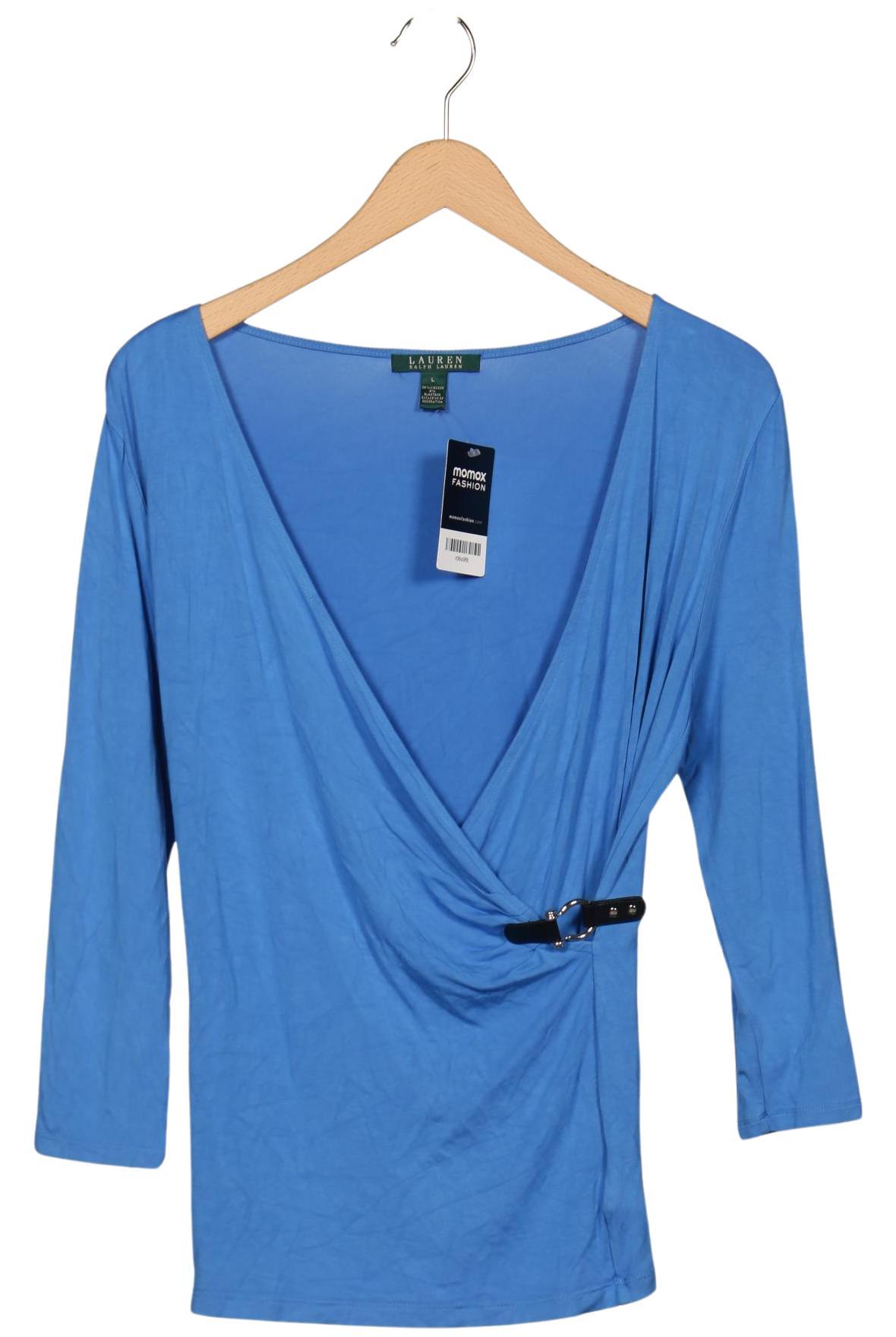 

Lauren Ralph Lauren Damen Langarmshirt, blau, Gr. 42