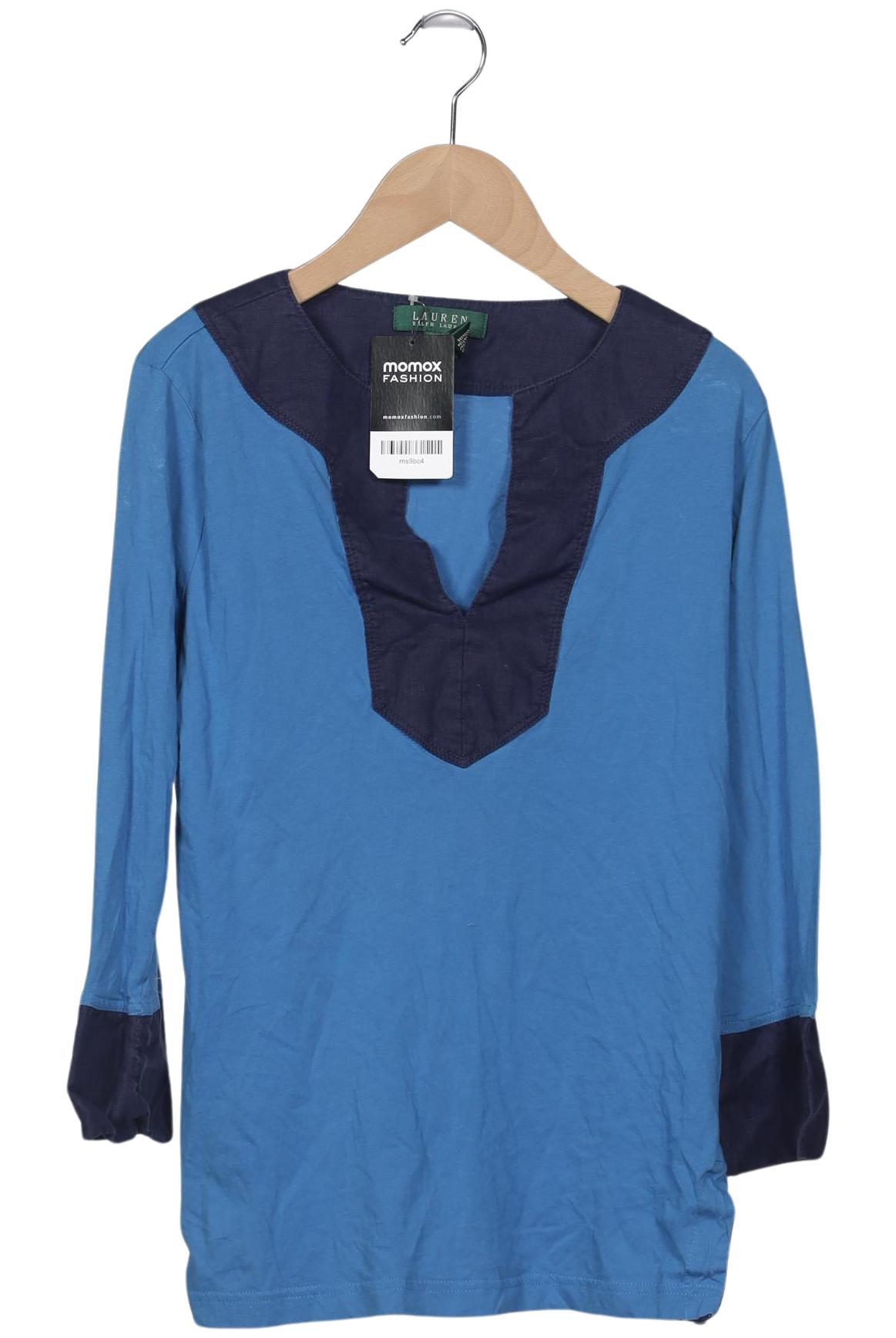 

Lauren Ralph Lauren Damen Langarmshirt, blau, Gr. 36