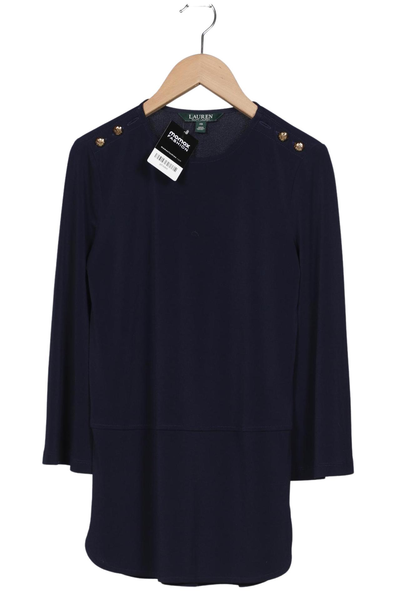 

Lauren Ralph Lauren Damen Langarmshirt, marineblau, Gr. 34