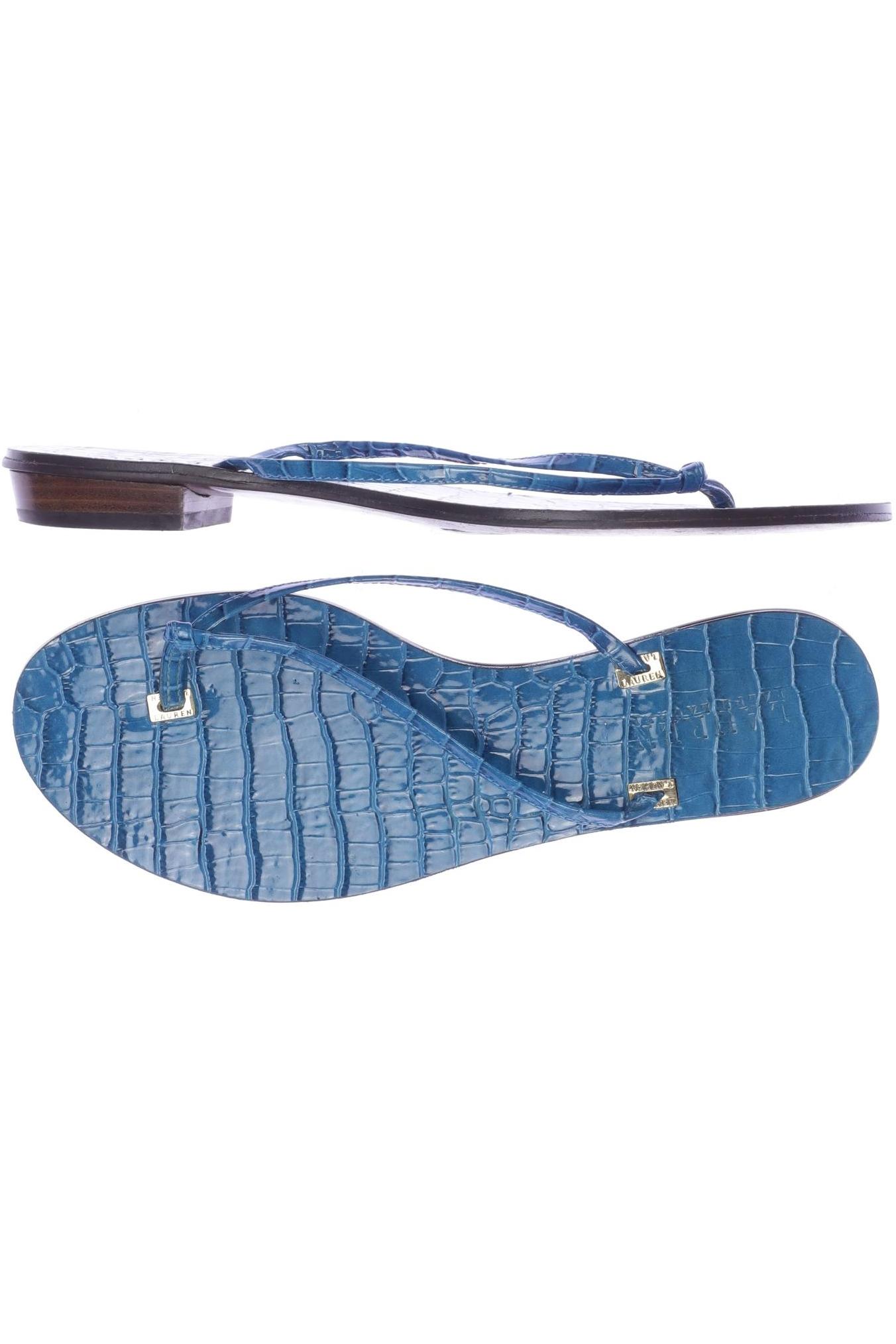 

Lauren Ralph Lauren Damen Sandale, blau, Gr. 9