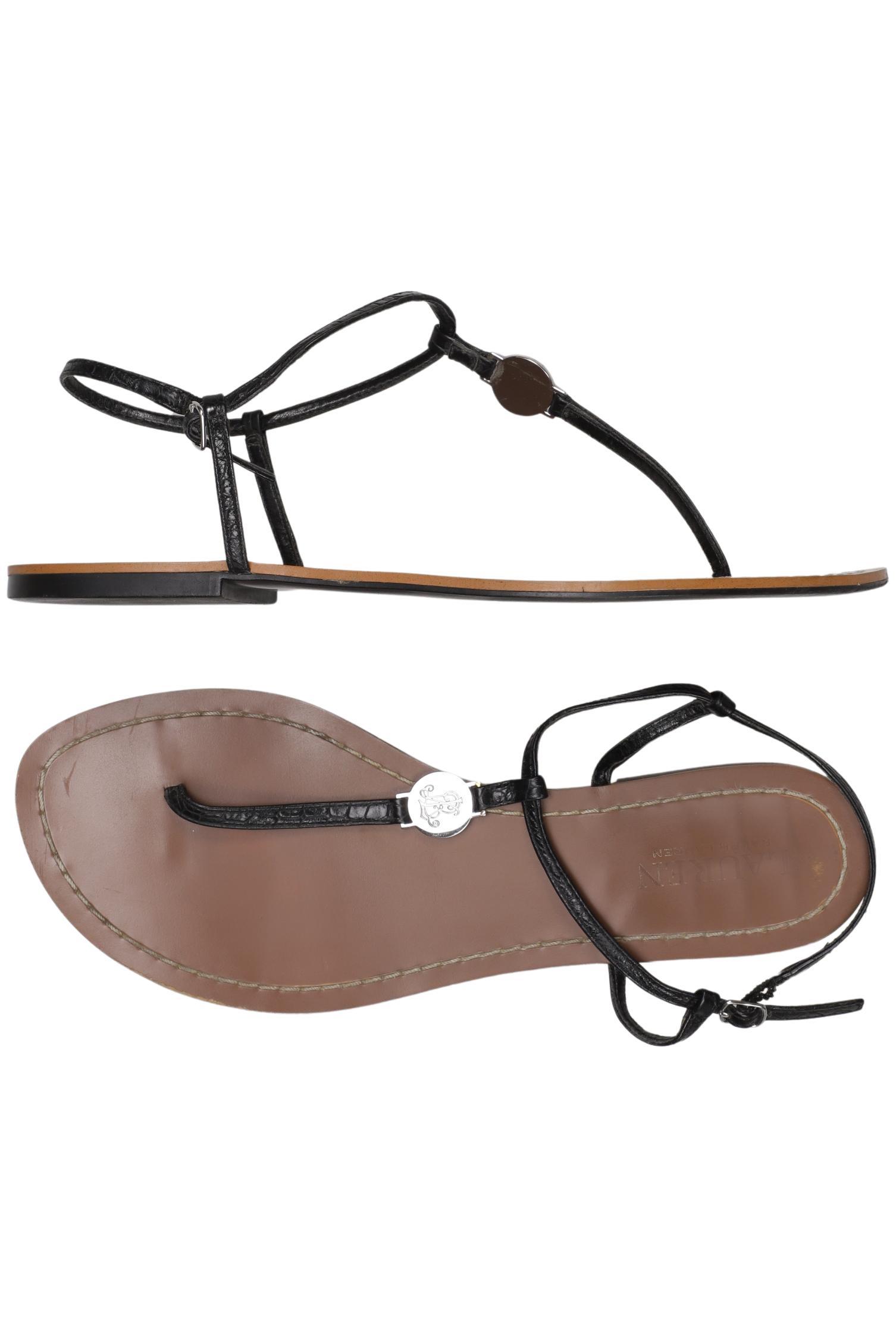 

Lauren Ralph Lauren Damen Sandale, schwarz, Gr. 9.5