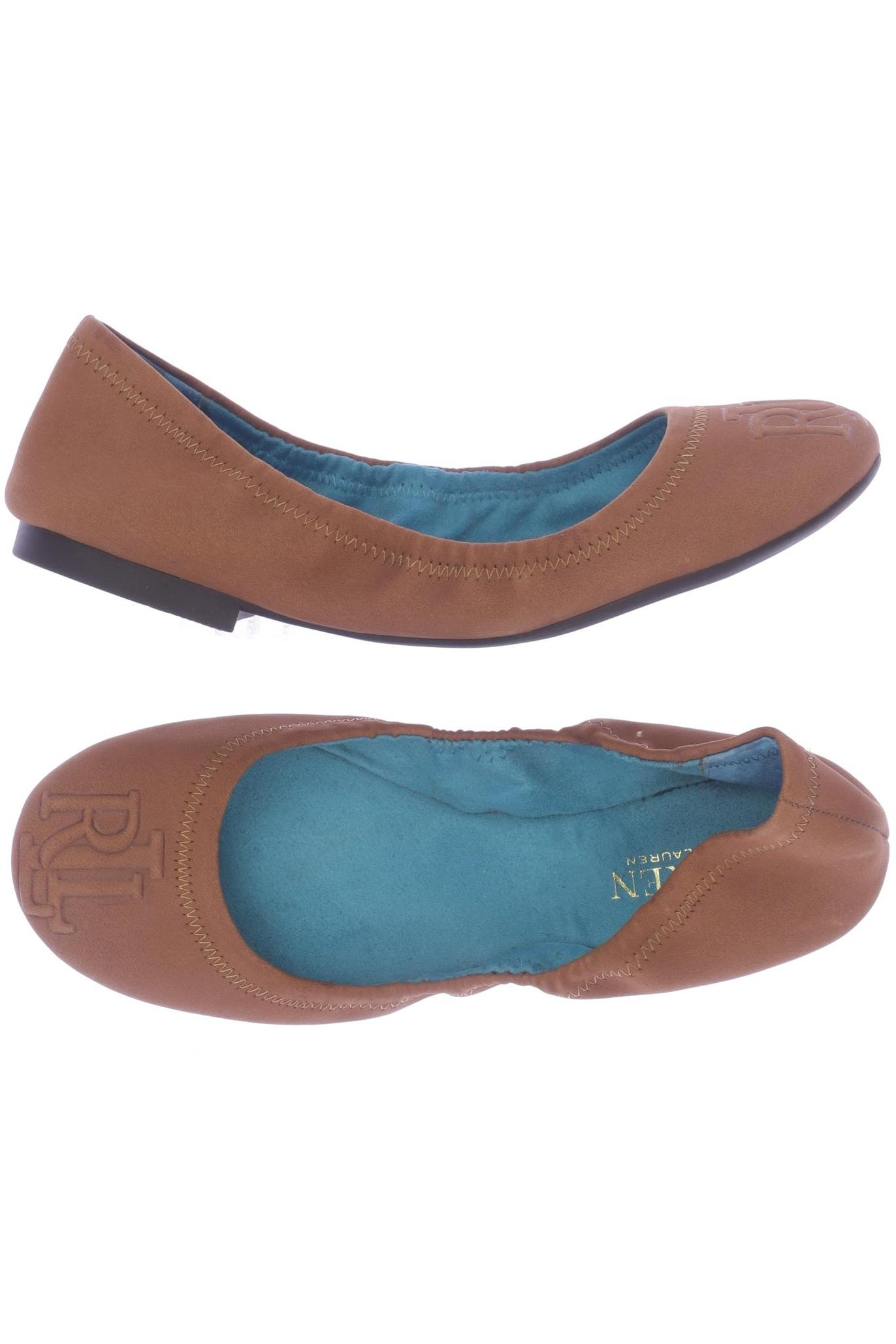 

Lauren Ralph Lauren Damen Ballerinas, braun, Gr. 5.5