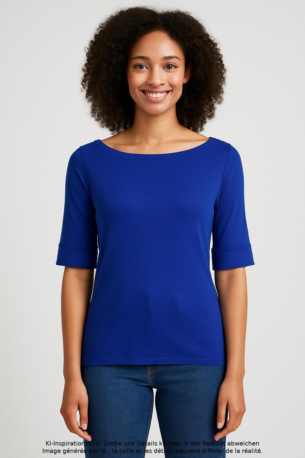 

Lauren Ralph Lauren Damen T-Shirt, blau, Gr. 44