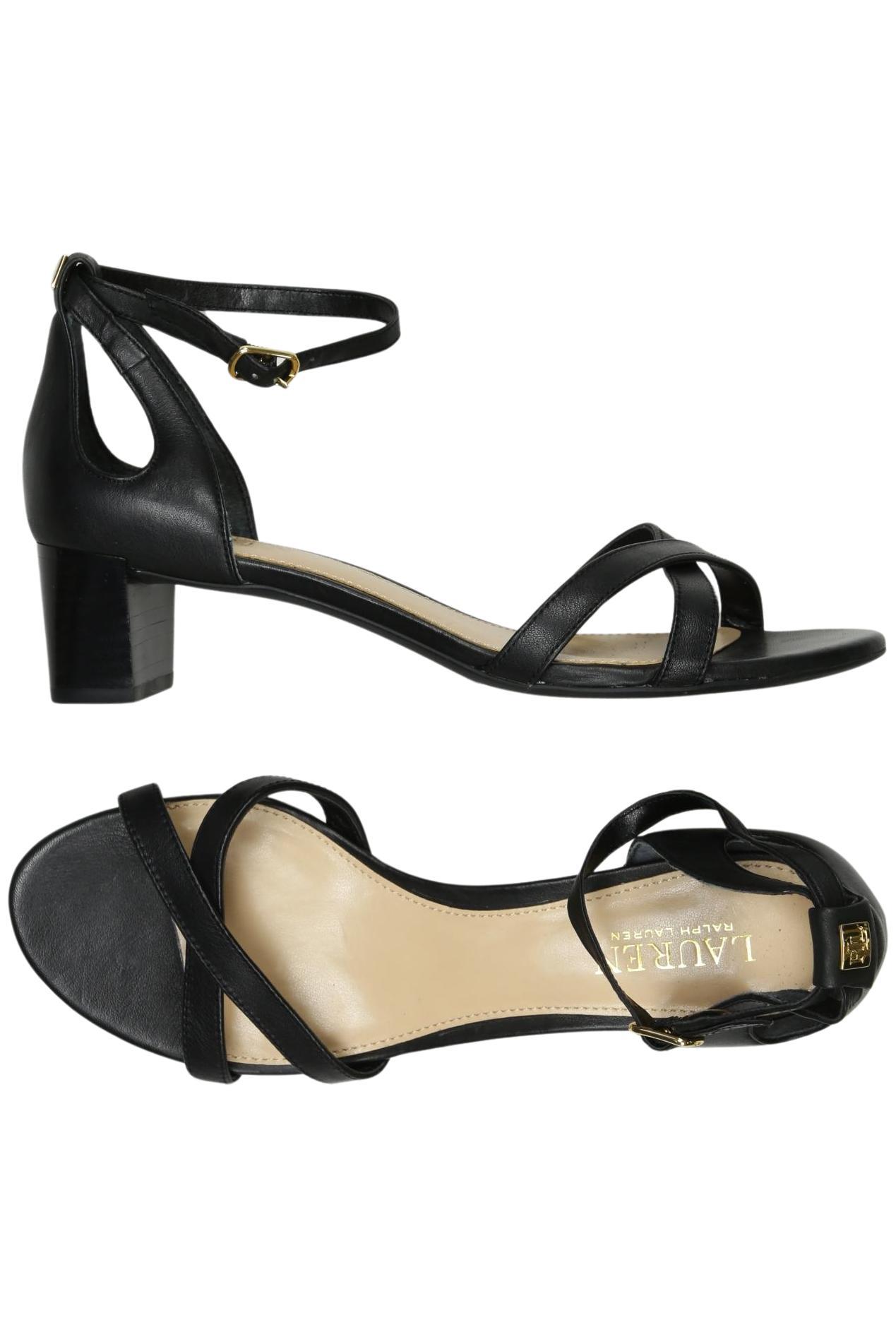

Lauren Ralph Lauren Damen Sandale, schwarz, Gr. 8.5
