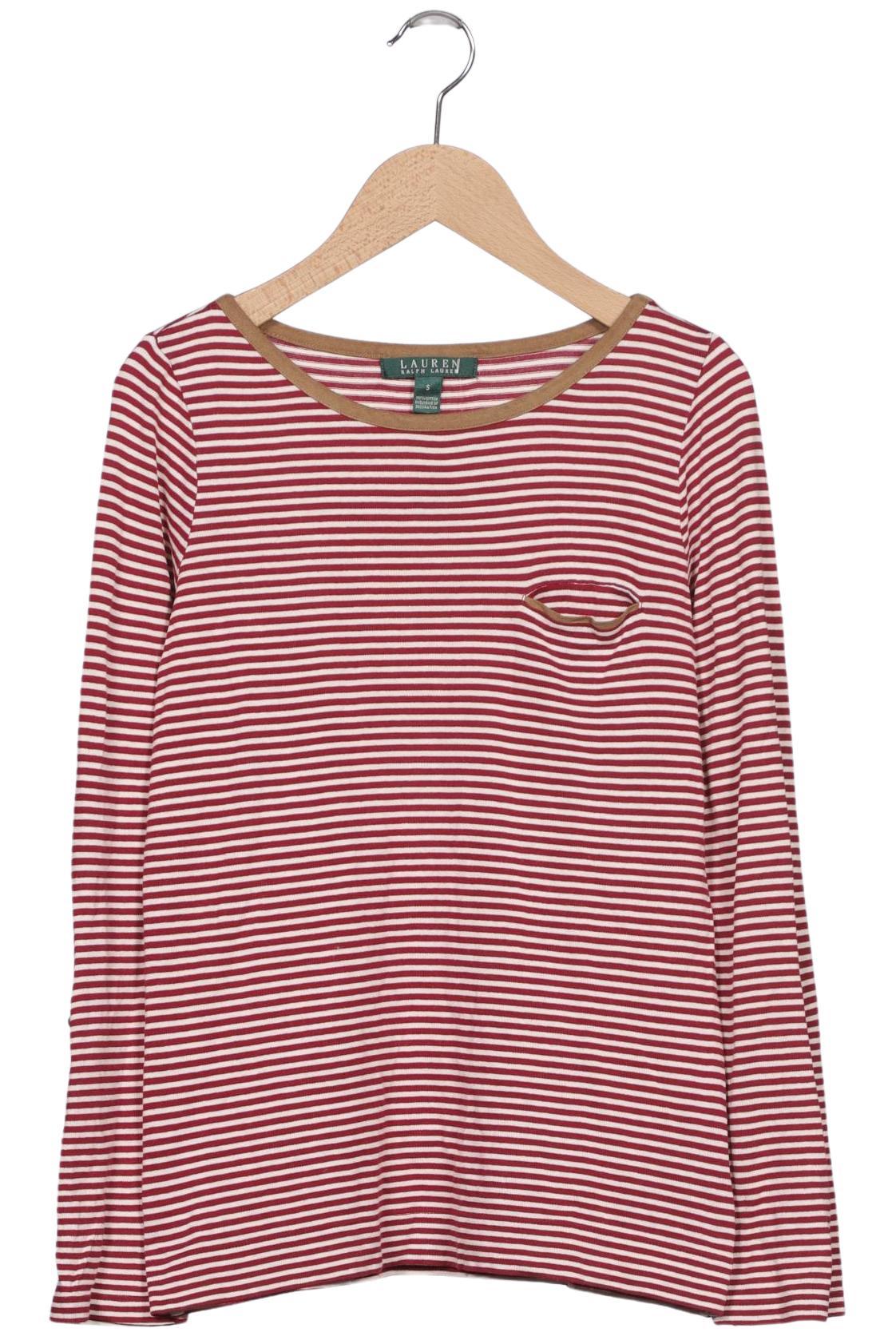 

Lauren Ralph Lauren Damen Langarmshirt, bordeaux, Gr. 36