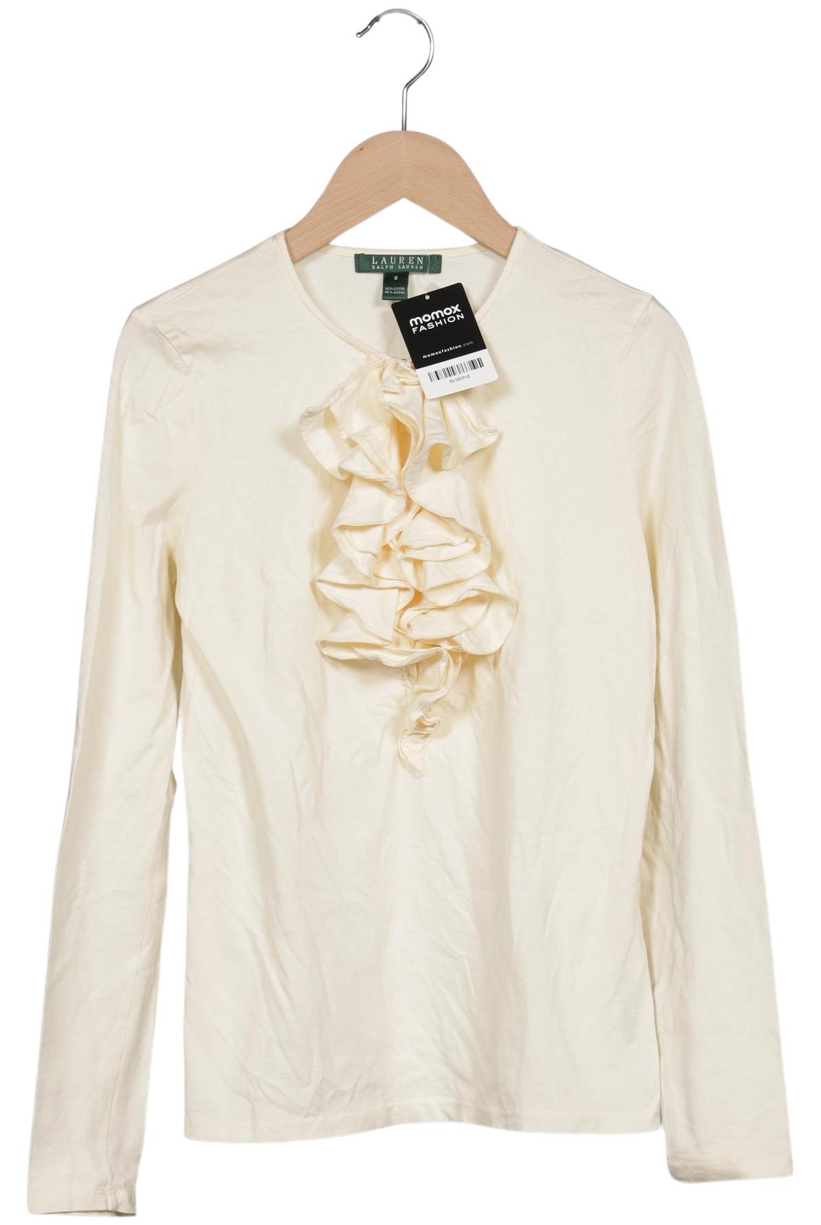 

Lauren Ralph Lauren Damen Langarmshirt, cremeweiß, Gr. 36