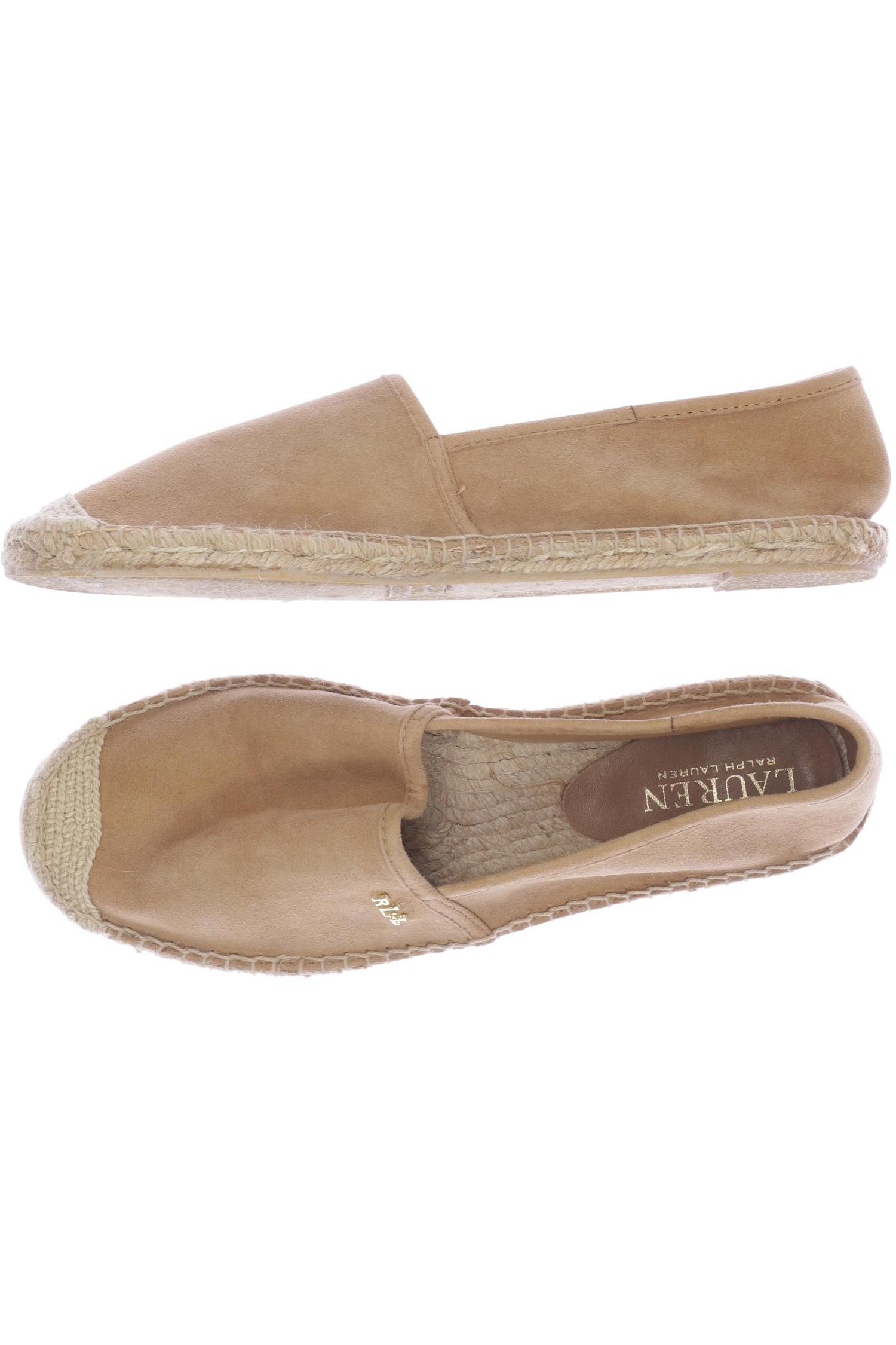 

Lauren Ralph Lauren Damen Halbschuh, beige, Gr. 7