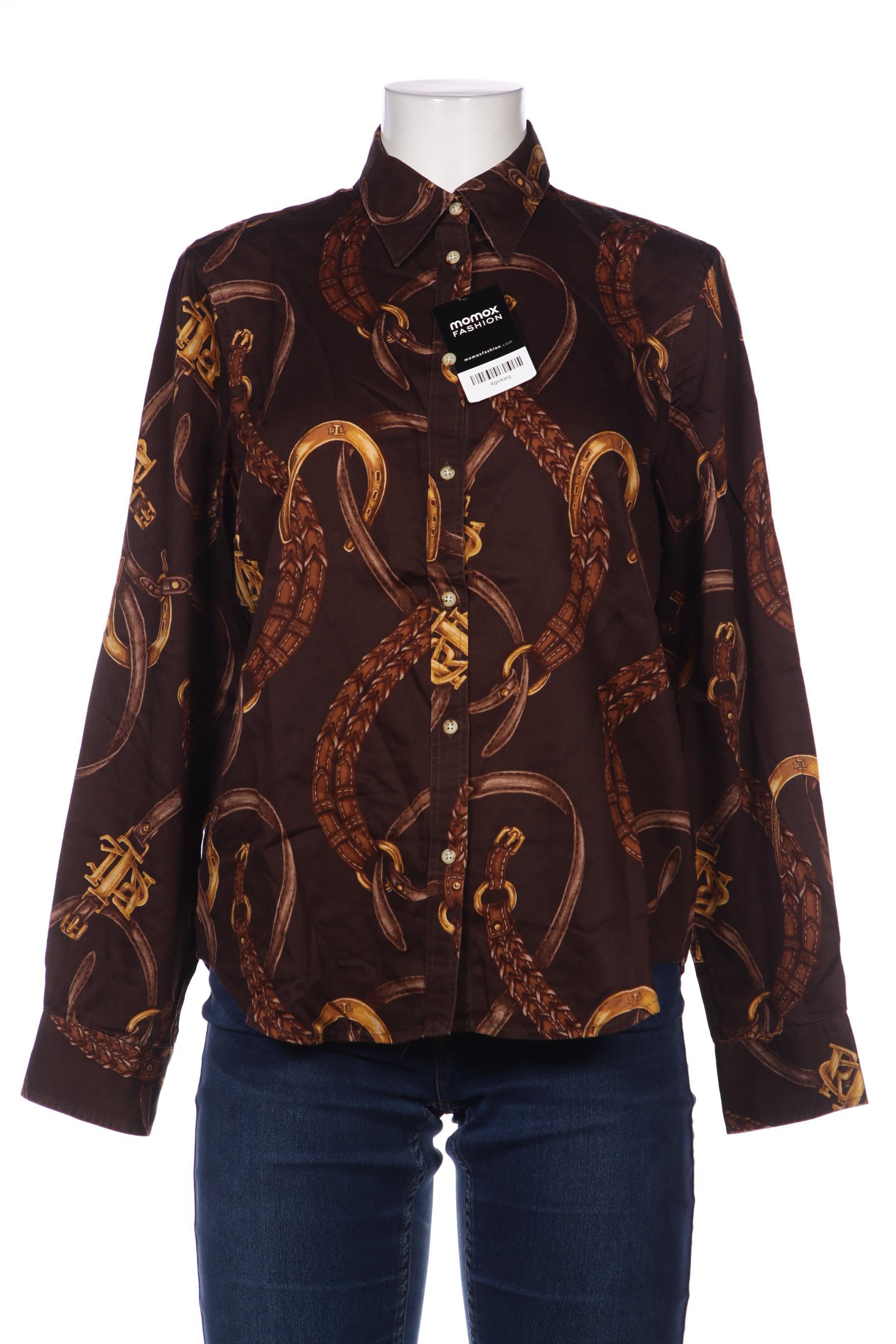 

Lauren Ralph Lauren Damen Bluse, braun, Gr. 42