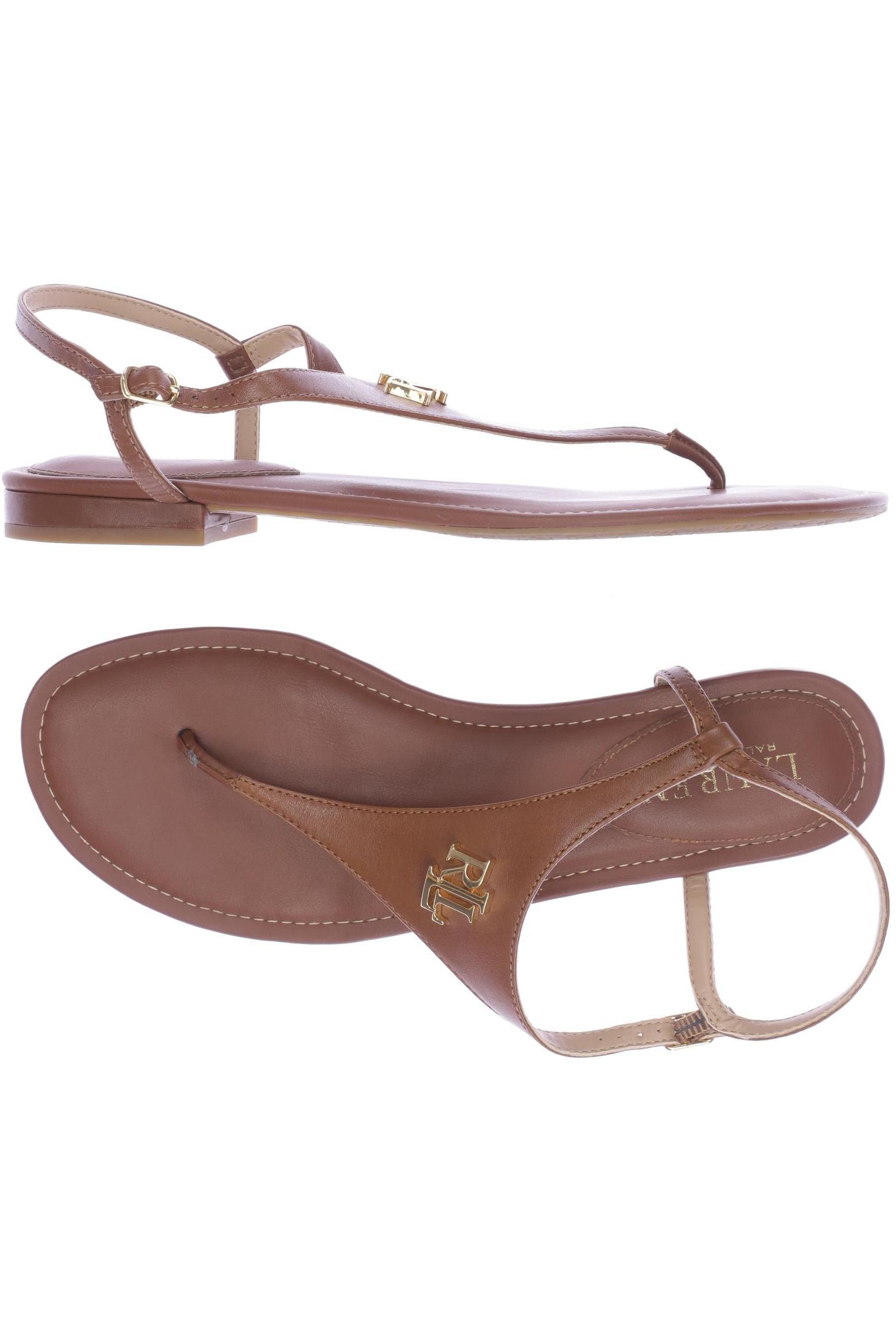 

Lauren Ralph Lauren Damen Sandale, braun, Gr. 41