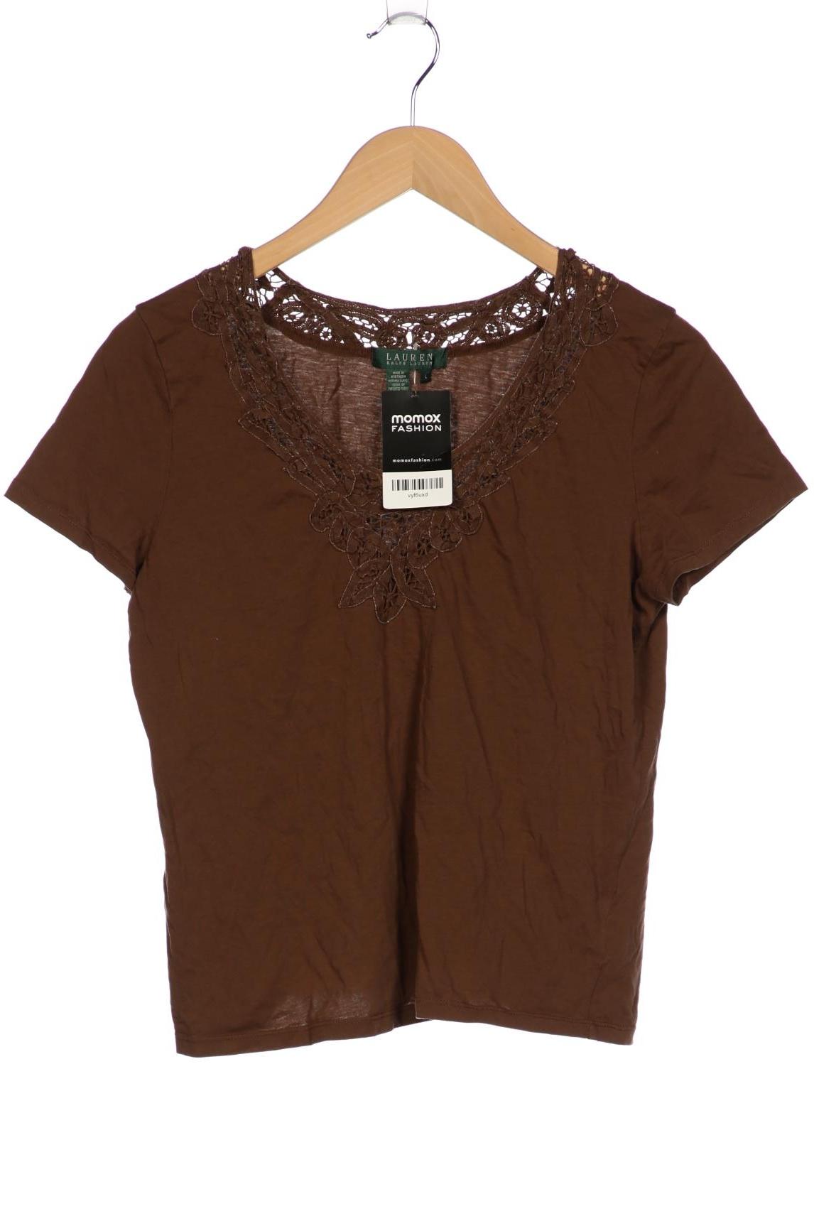 

Lauren Ralph Lauren Damen T-Shirt, braun, Gr. 42
