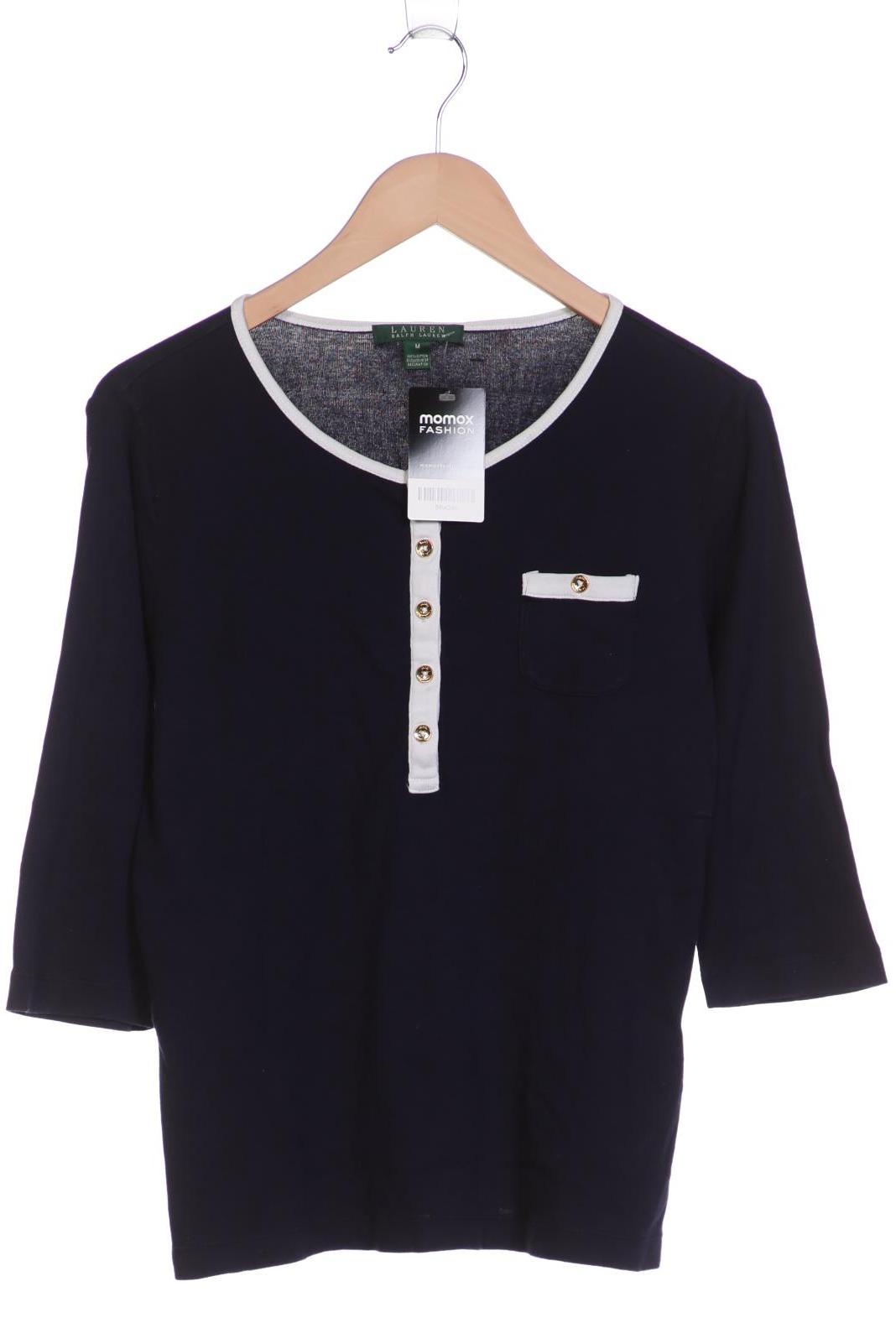 

LAUREN Ralph Lauren Damen Langarmshirt, marineblau