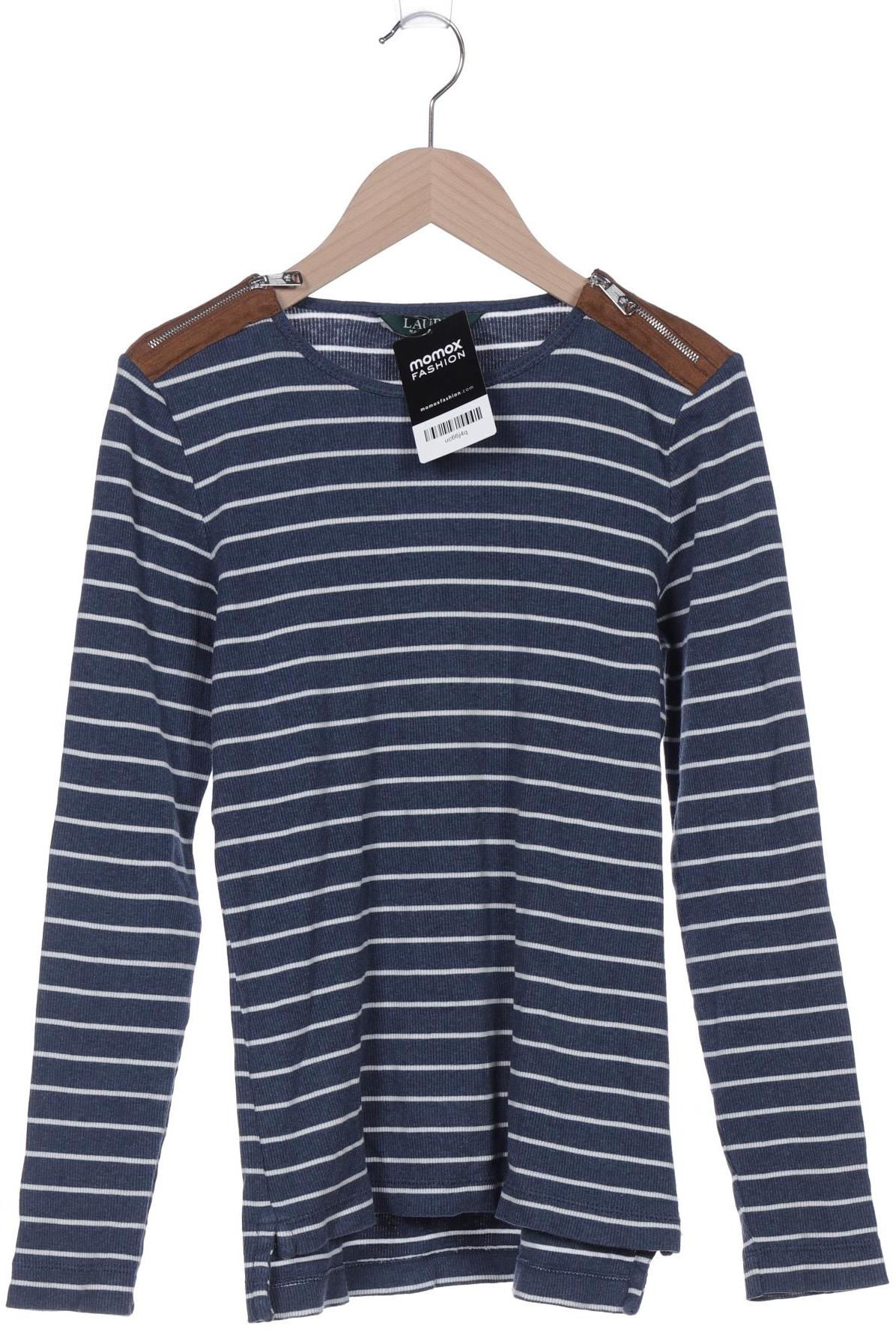 

Lauren Ralph Lauren Damen Langarmshirt, blau, Gr. 36