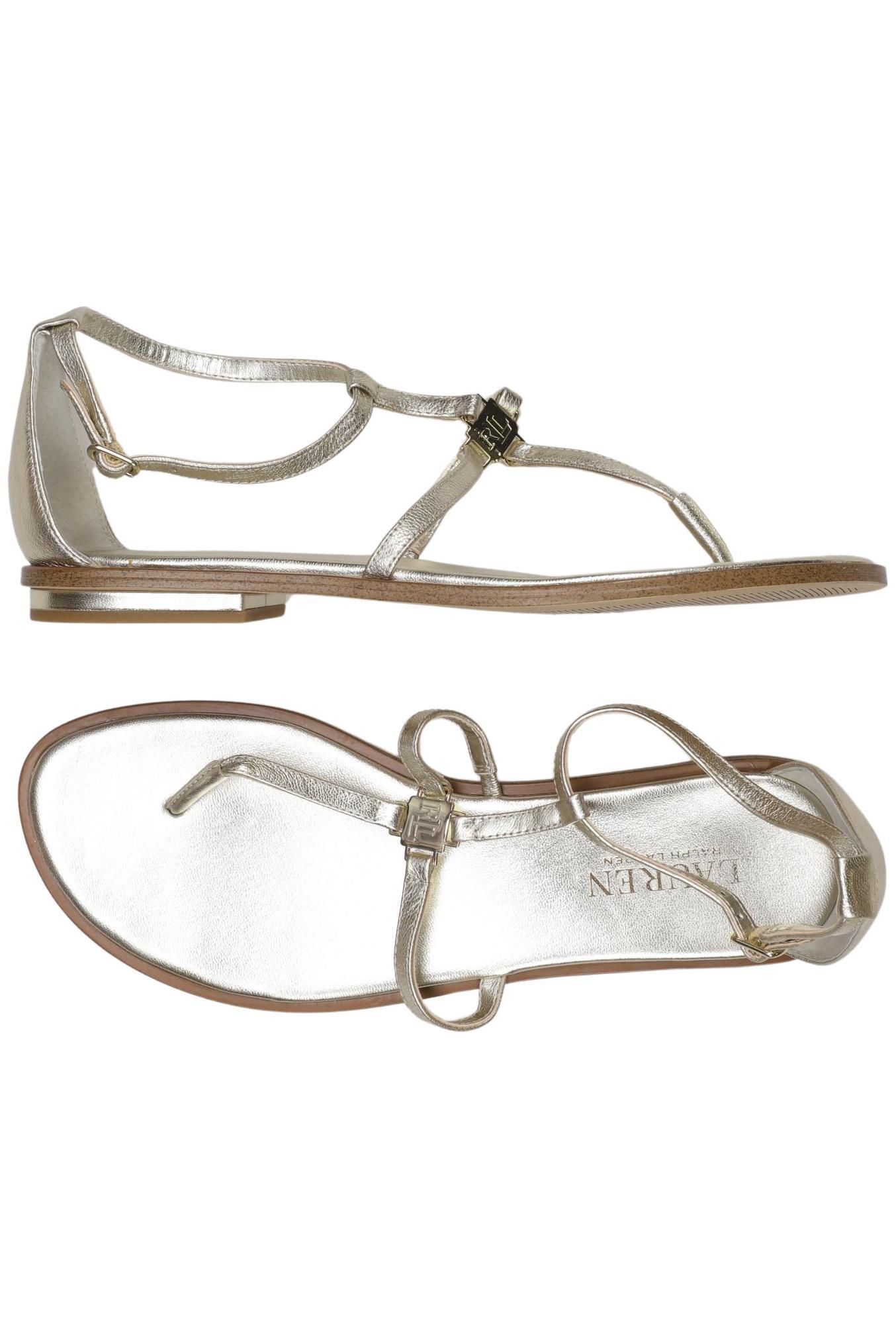 

Lauren Ralph Lauren Damen Sandale, silber, Gr. 8.5