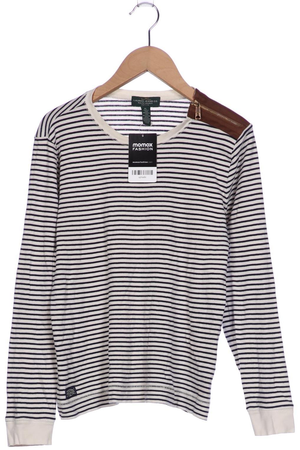 

Lauren Ralph Lauren Petite Damen Langarmshirt, cremeweiß, Gr. 36