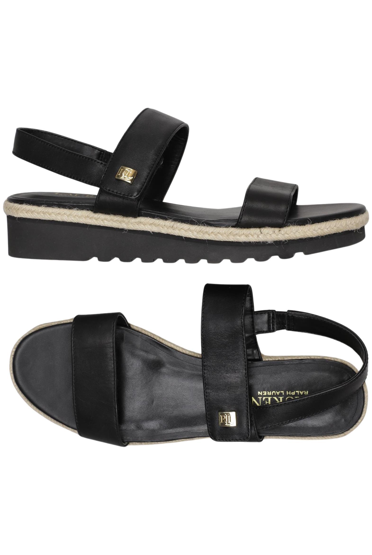 

Lauren Ralph Lauren Damen Sandale, schwarz, Gr. 8