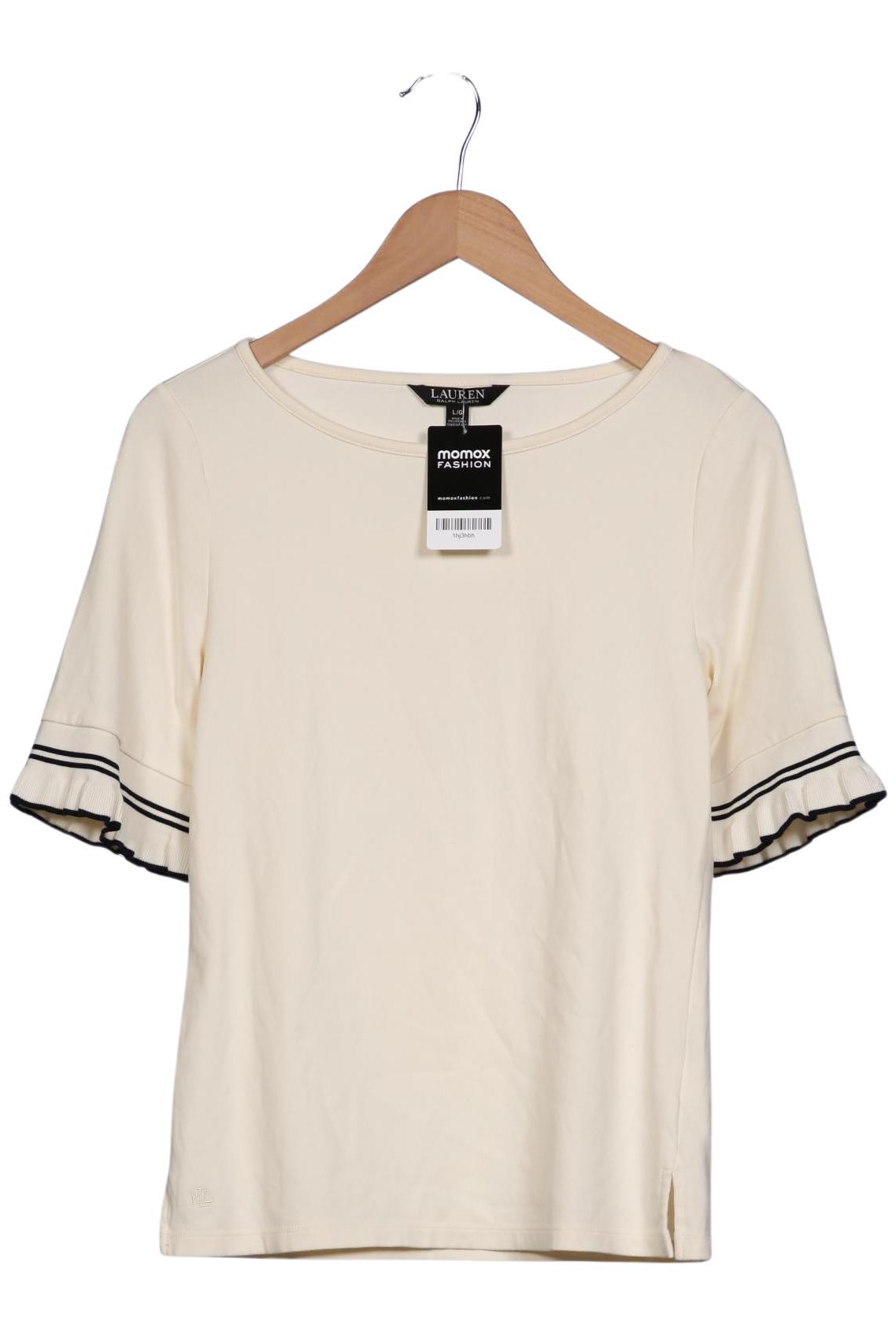 

Lauren Ralph Lauren Damen T-Shirt, cremeweiß, Gr. 42