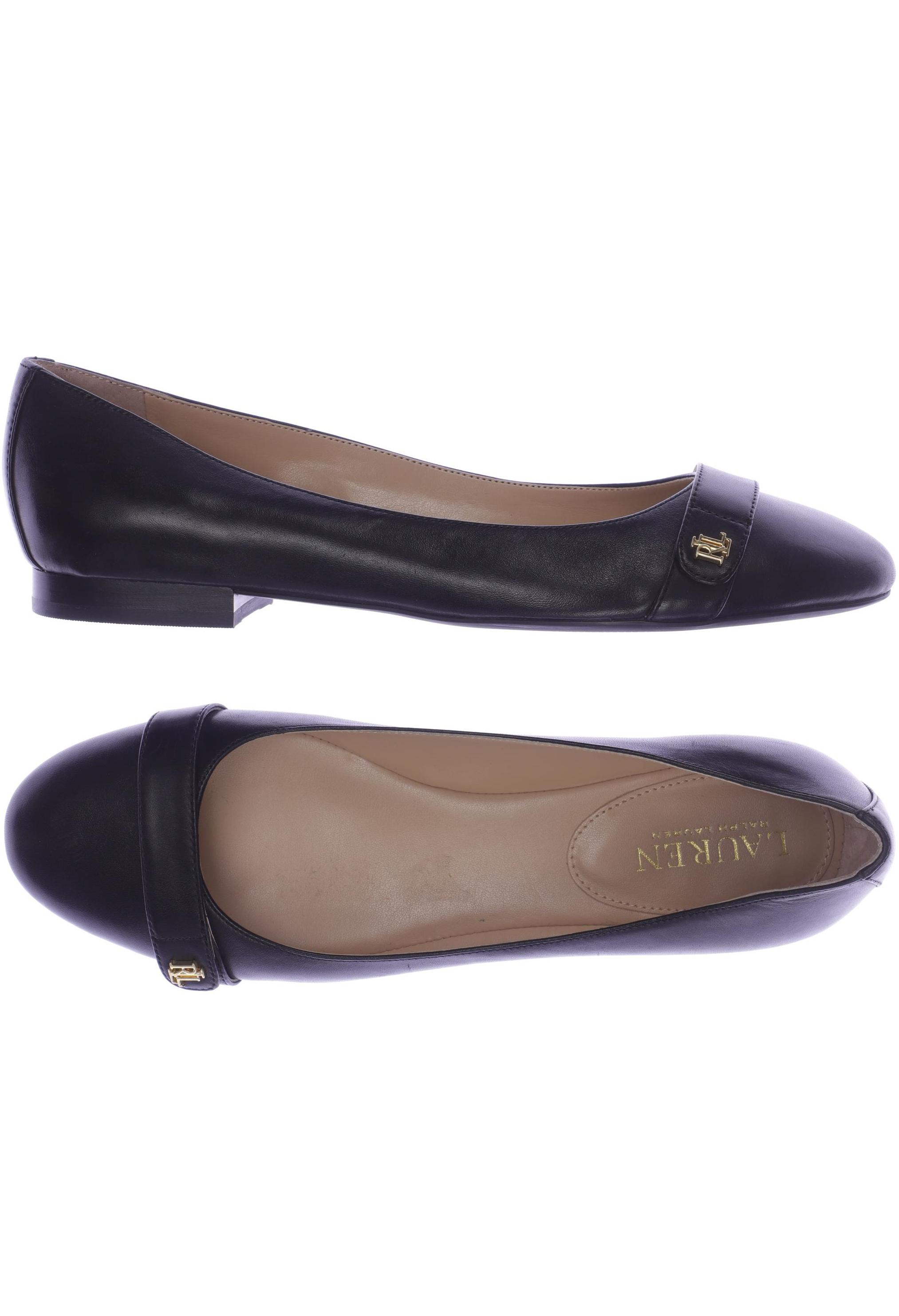 

Lauren Ralph Lauren Damen Ballerinas, schwarz, Gr. 9