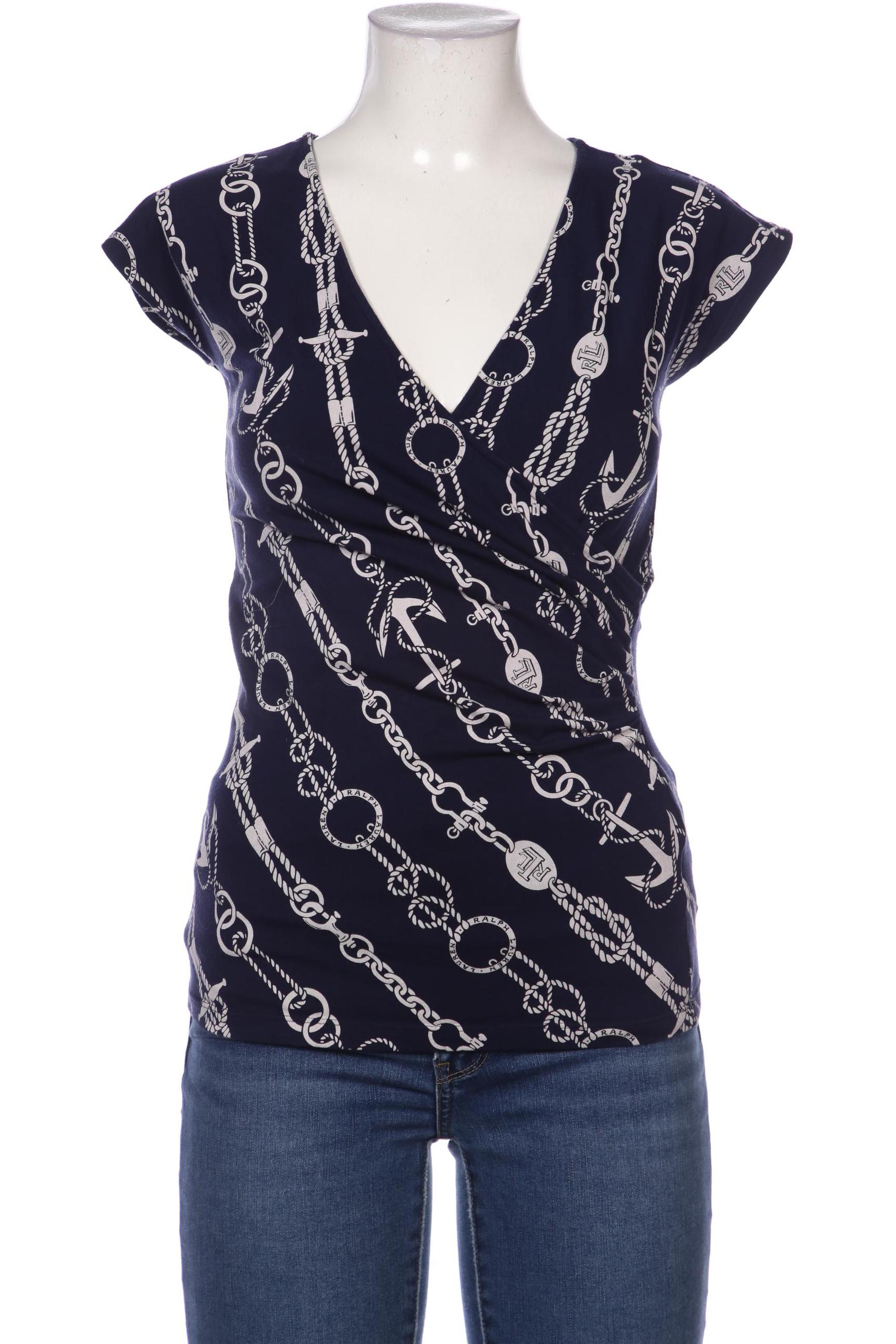 

Lauren Ralph Lauren Damen Bluse, marineblau, Gr. 38