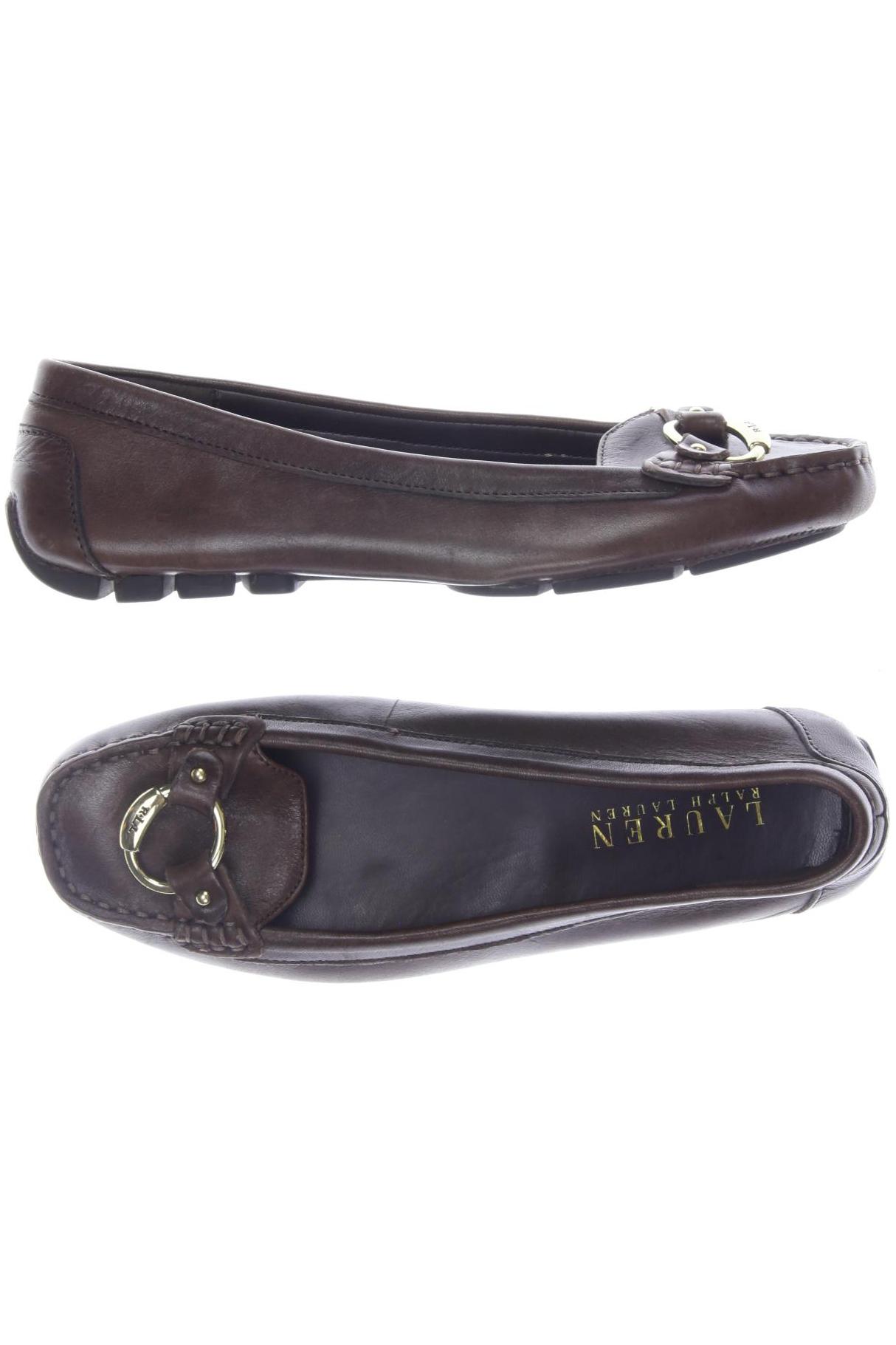 

Lauren Ralph Lauren Damen Ballerinas, braun, Gr. 38