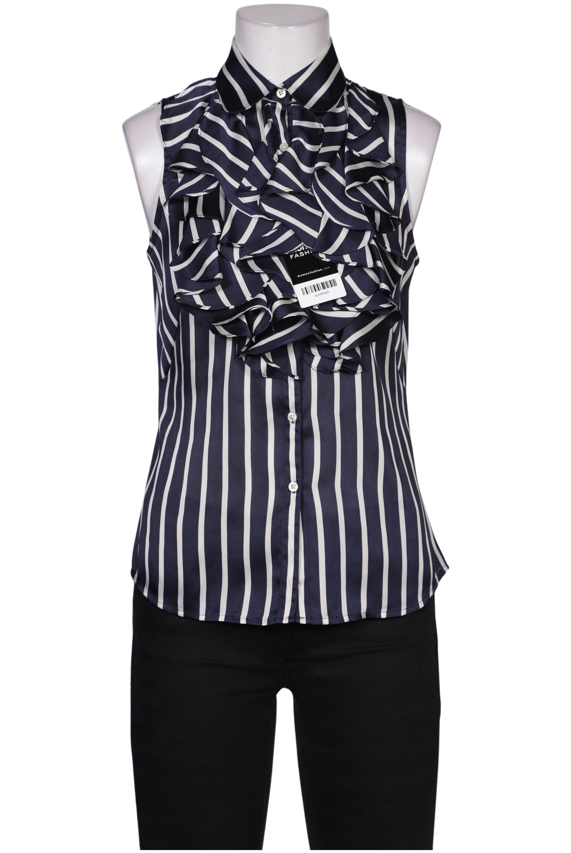 

Lauren Ralph Lauren Damen Bluse, marineblau, Gr. 4