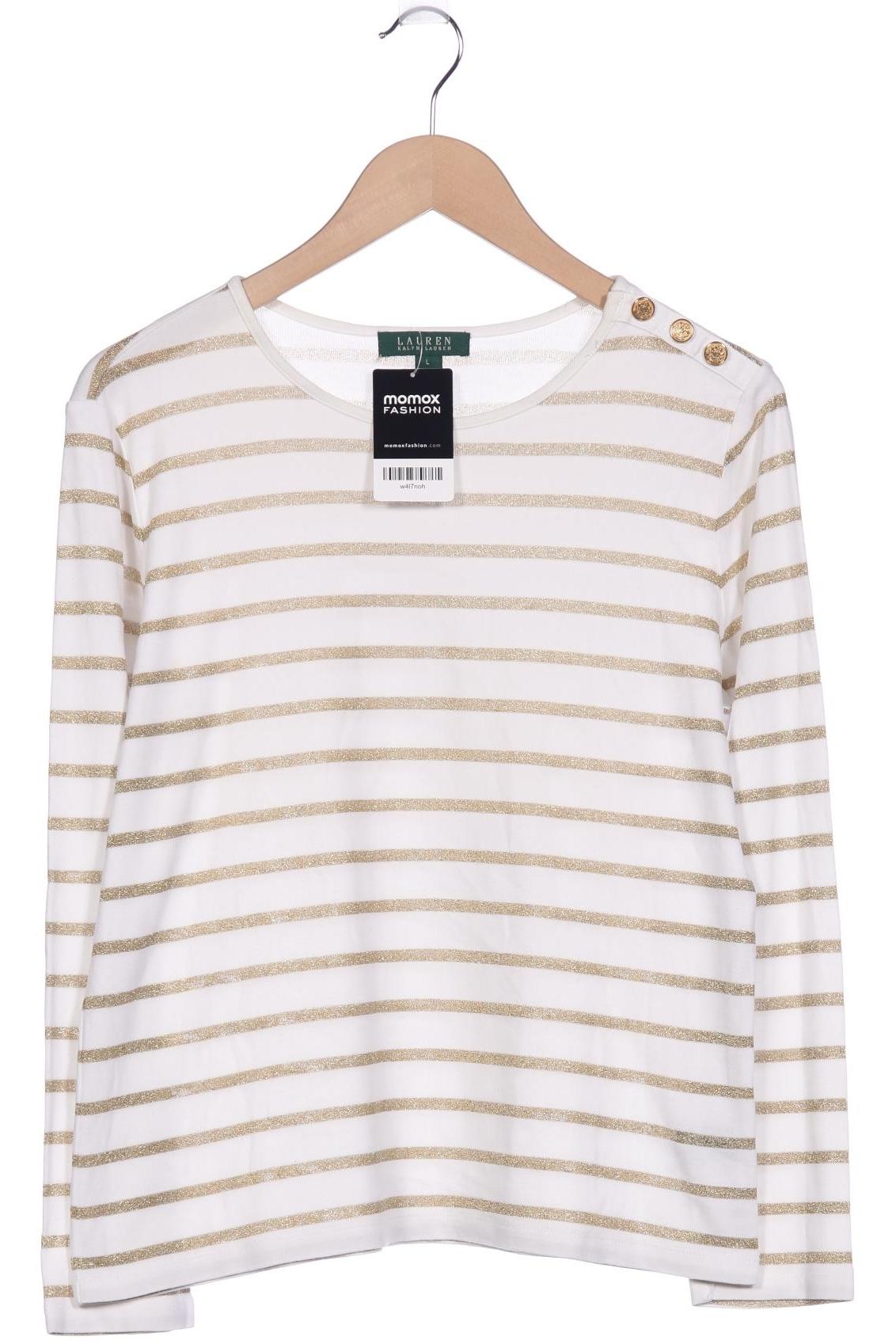 

Lauren Ralph Lauren Damen Langarmshirt, weiß, Gr. 42