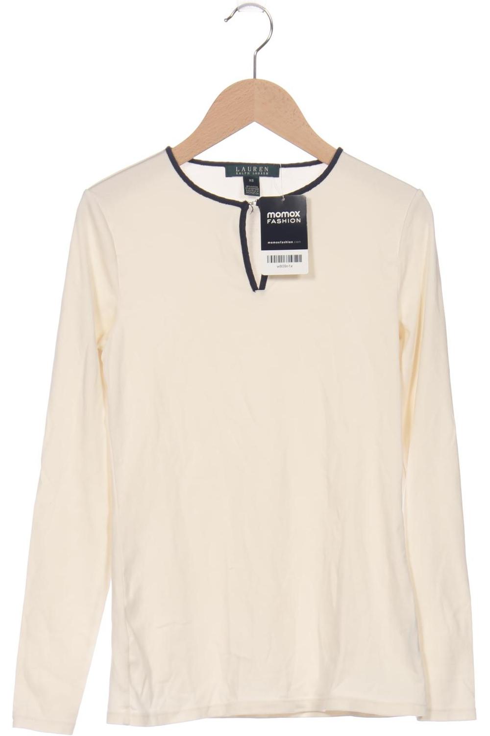 

Lauren Ralph Lauren Damen Langarmshirt, cremeweiß, Gr. 34