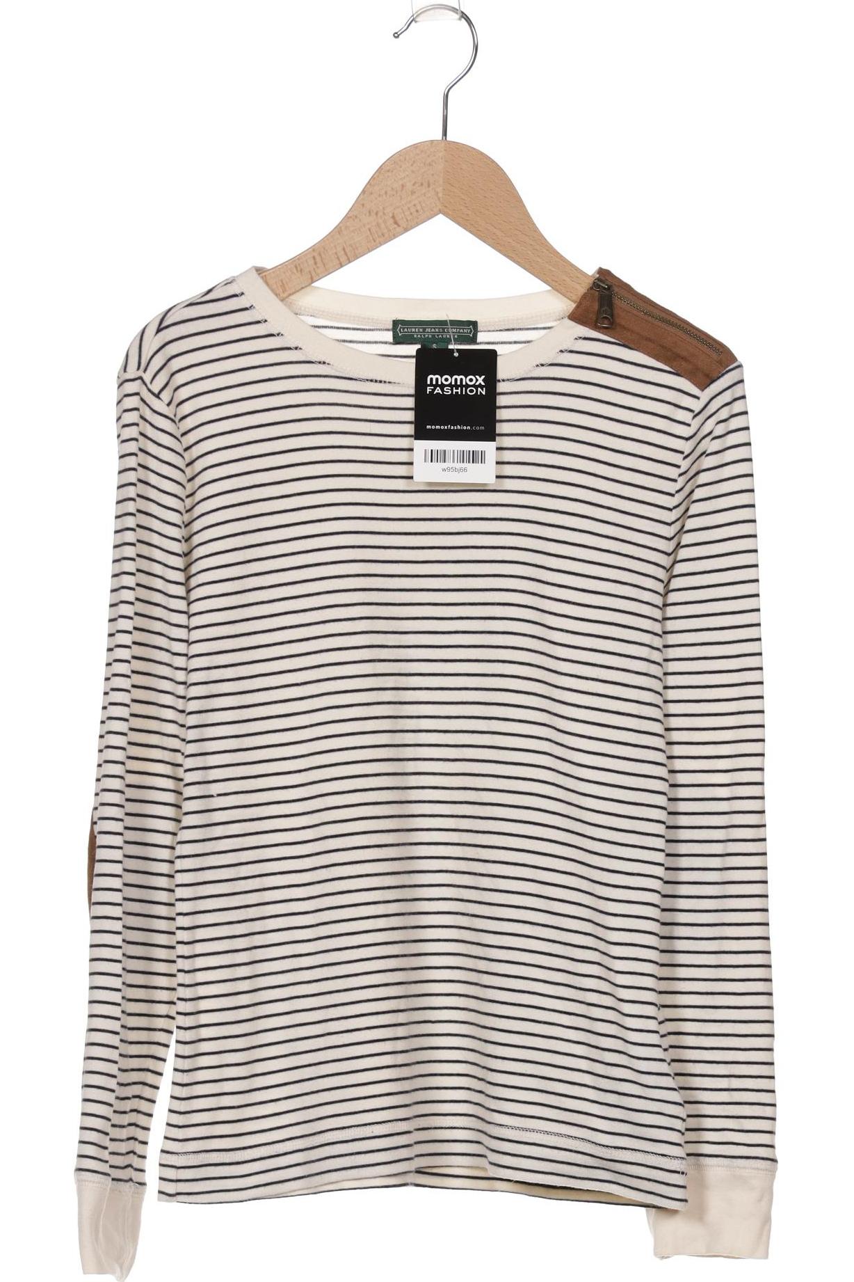 

Lauren Ralph Lauren Damen Langarmshirt, cremeweiß, Gr. 36