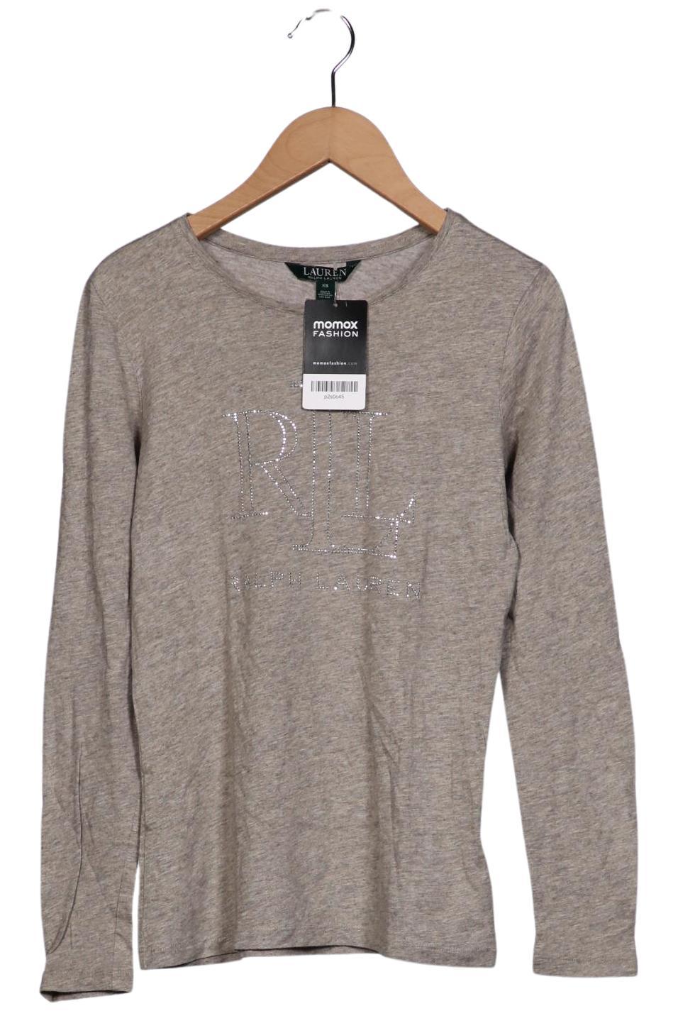 

Lauren Ralph Lauren Damen Langarmshirt, grau, Gr. 34